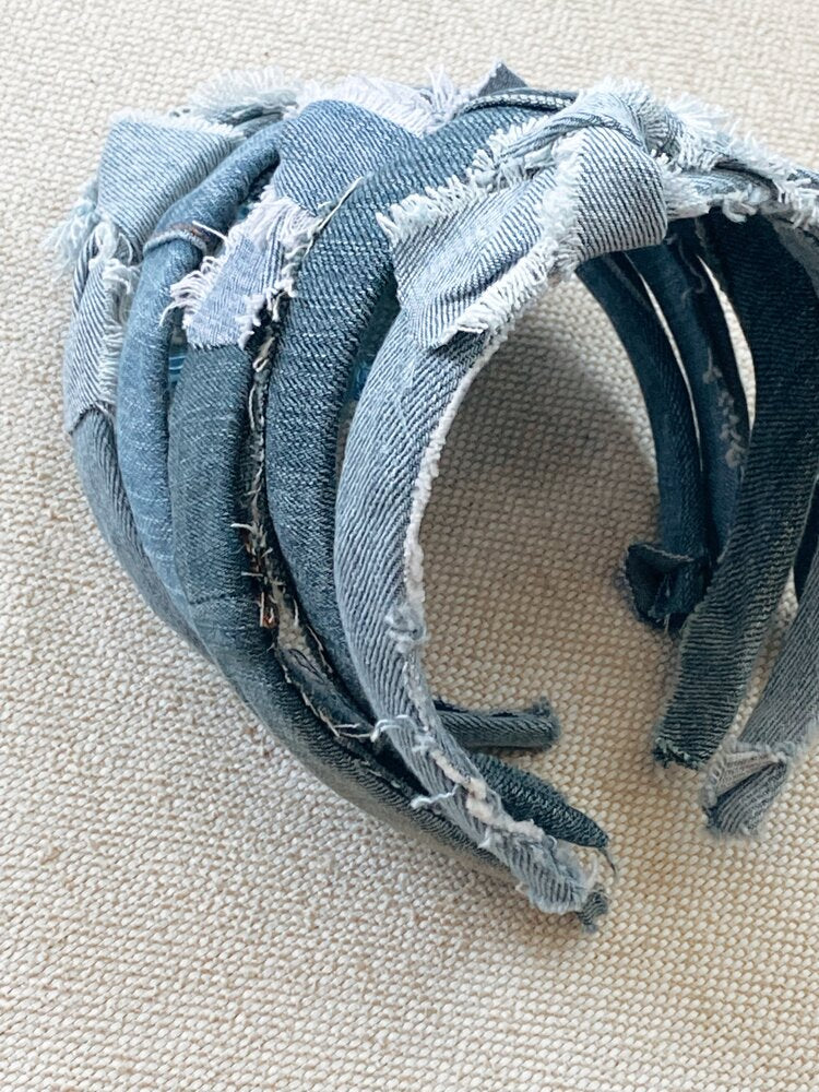 Denim Headbands