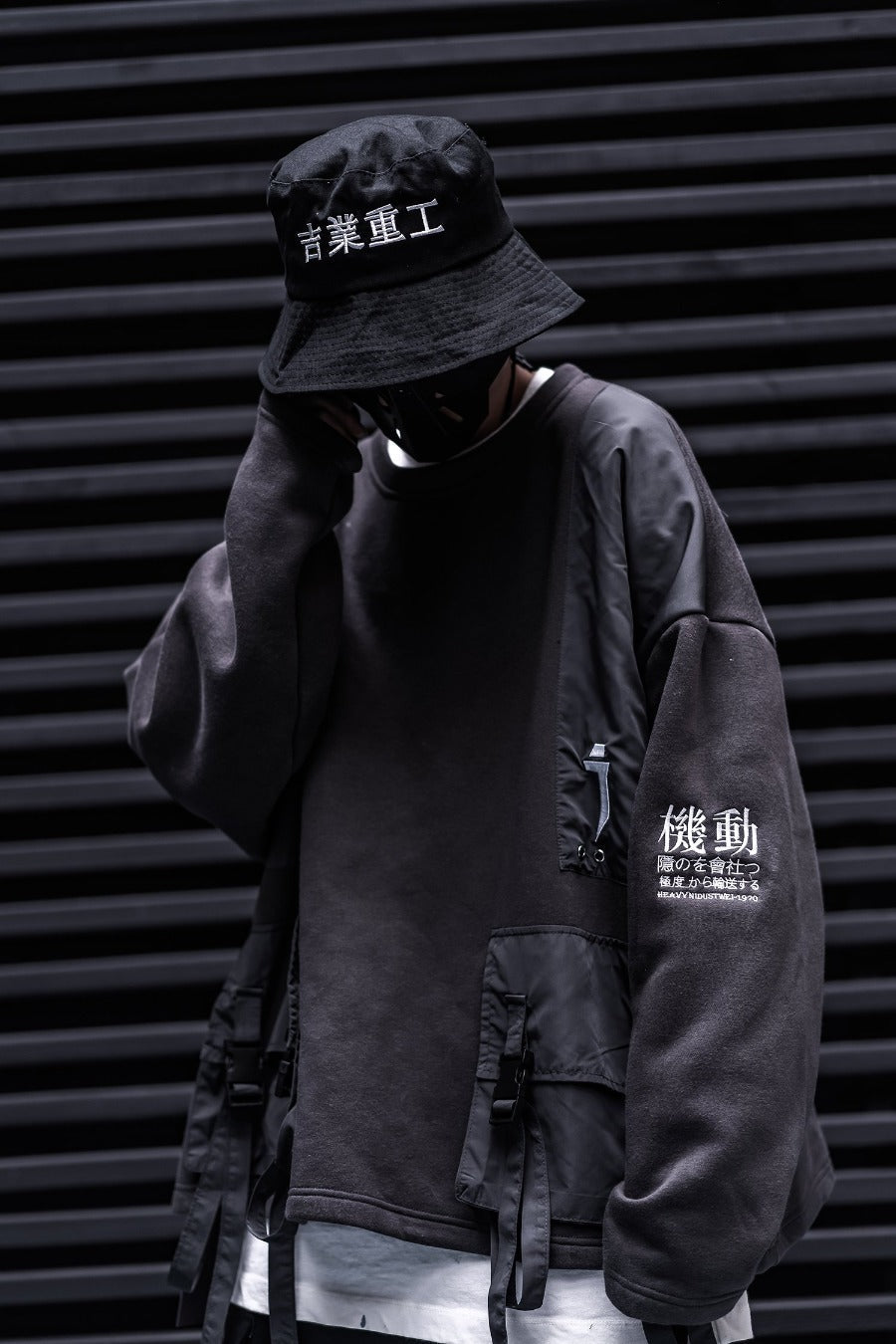 HiS001 Urban Industrial Crewneck - Concordia Style Boutique