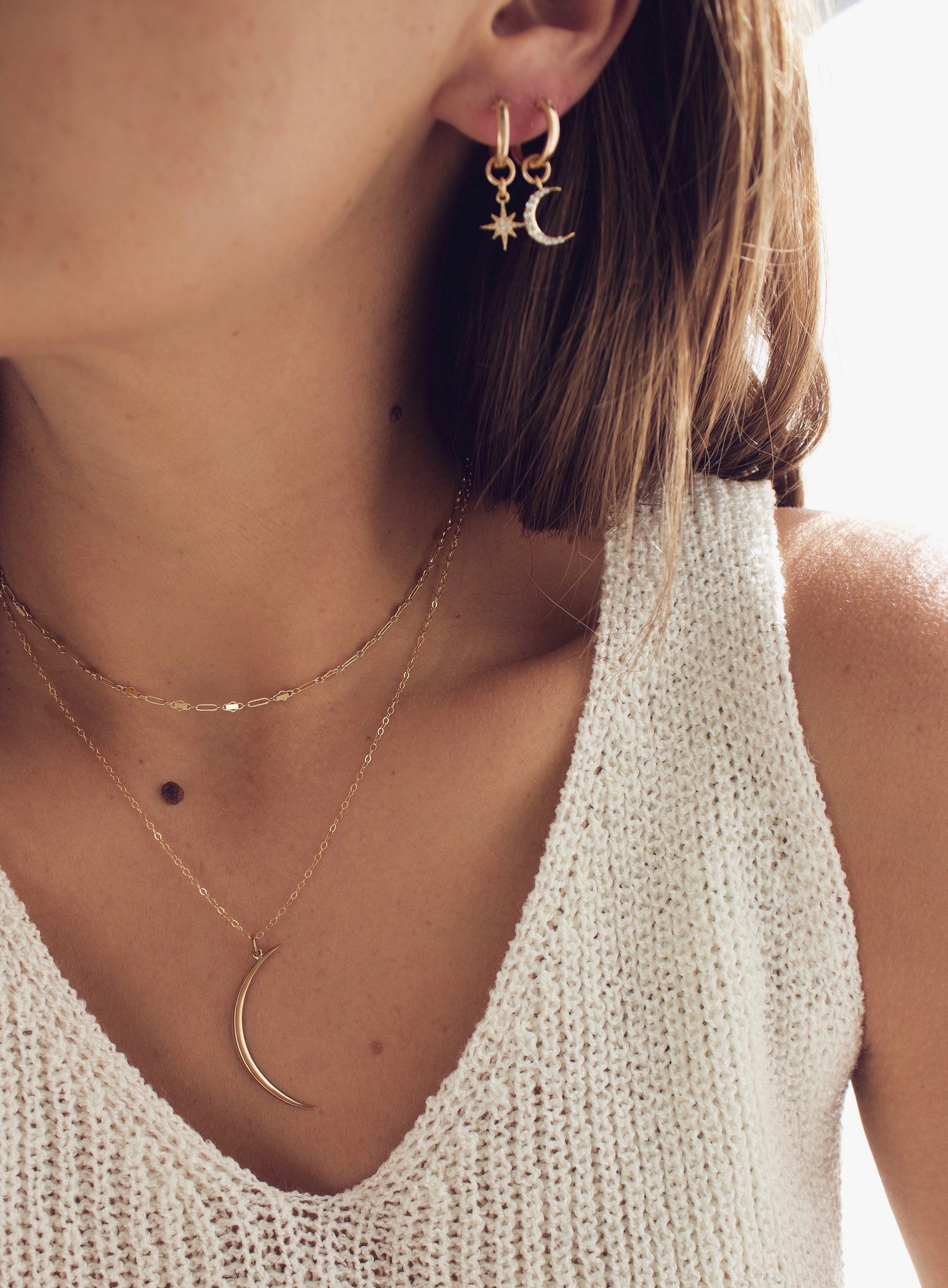 CRESCENT NECKLACE - Concordia Style Boutique