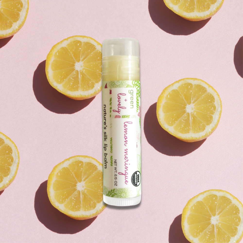 Lemon Meringue /// Organic Lip Balm Butter for Intense Moisture - Beauty Gift - Concordia Style Boutique