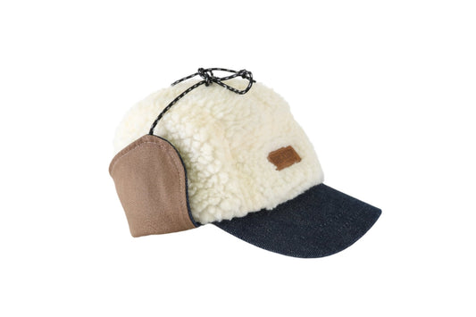 L.T.K. Limited Sherpa Covered Aviator Style Cap - Concordia Style Boutique