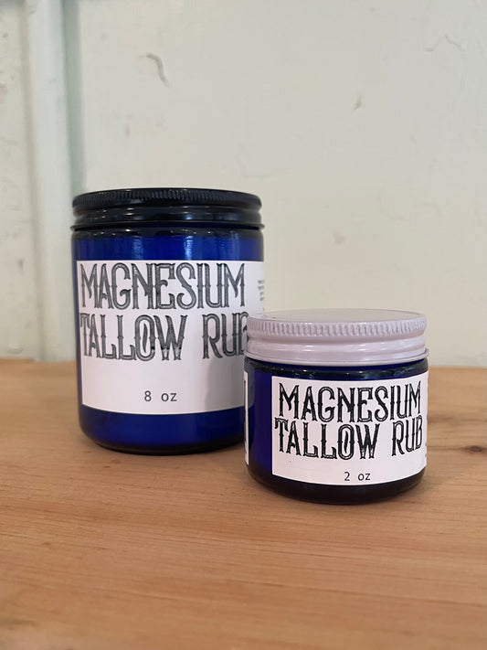 Magnesium Tallow Rub | Our Most Loved Product!
