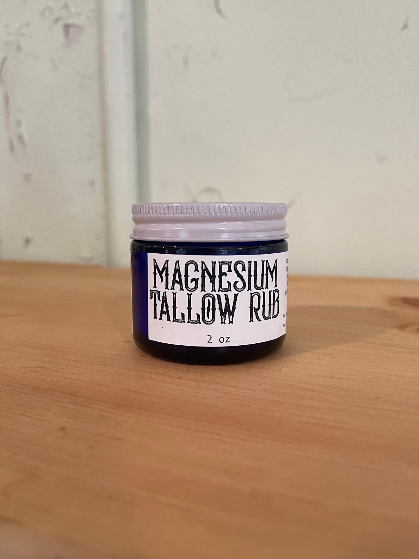 Magnesium Tallow Rub | Our Most Loved Product!