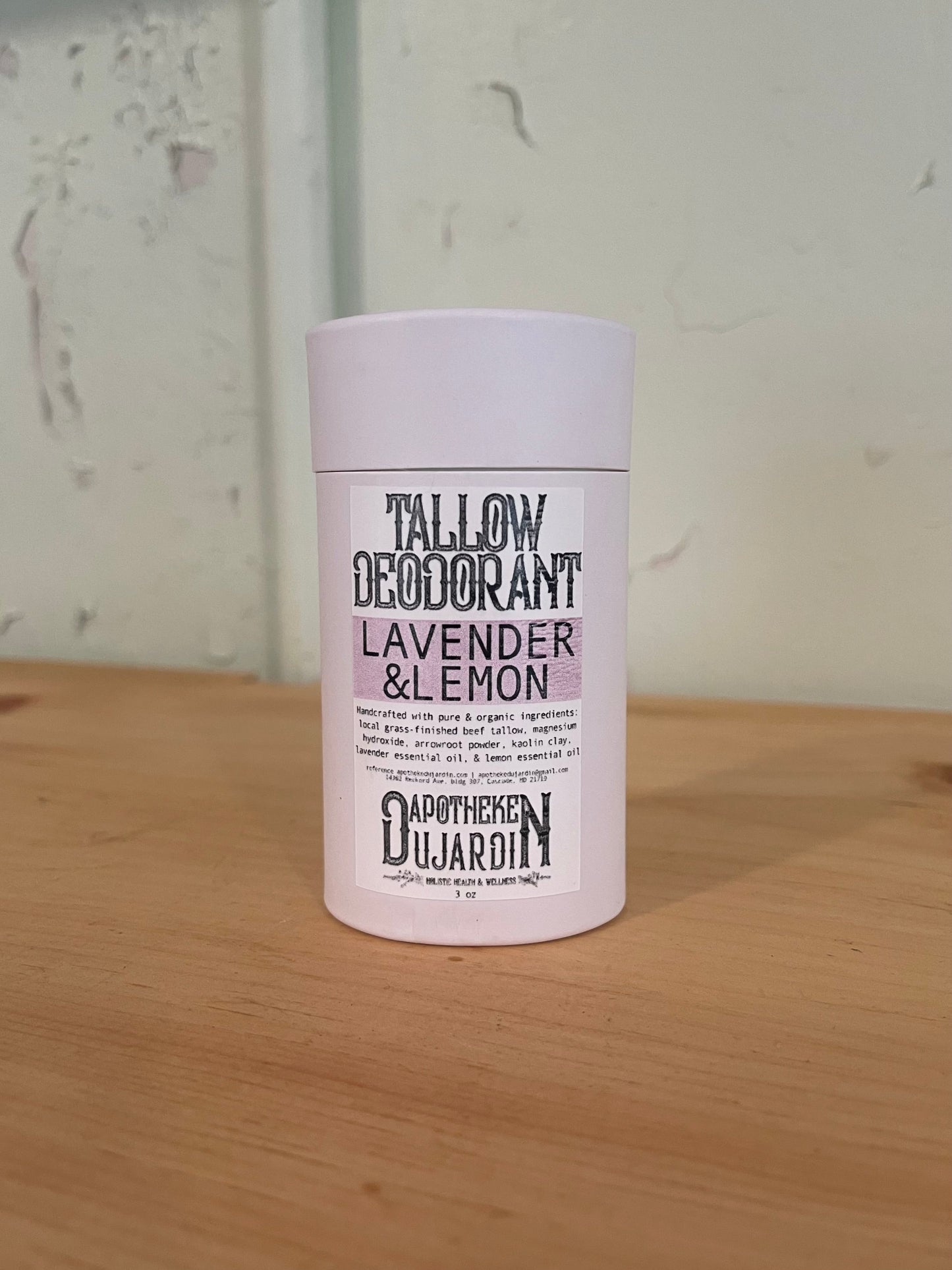 Tallow Deodorant