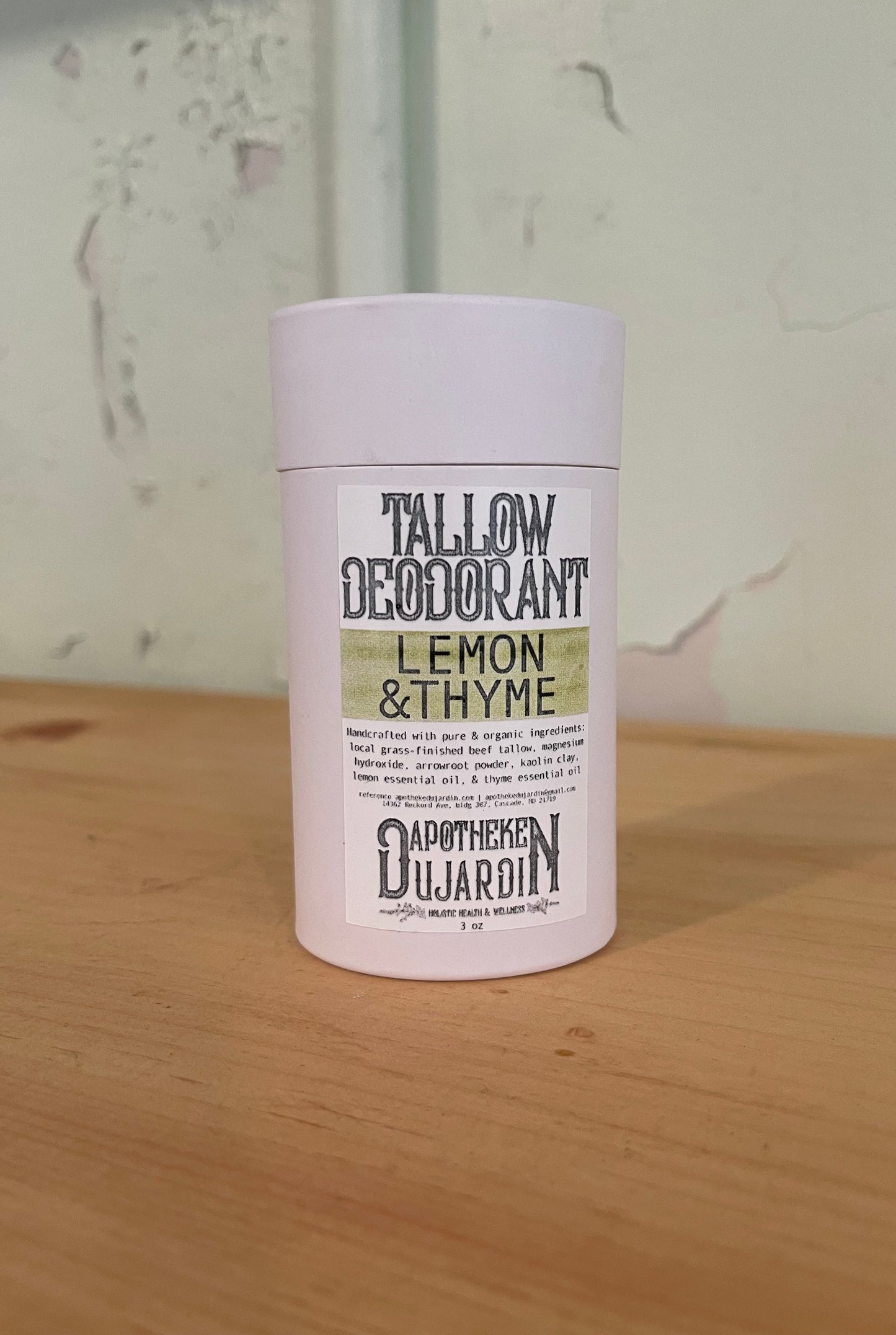 Tallow Deodorant