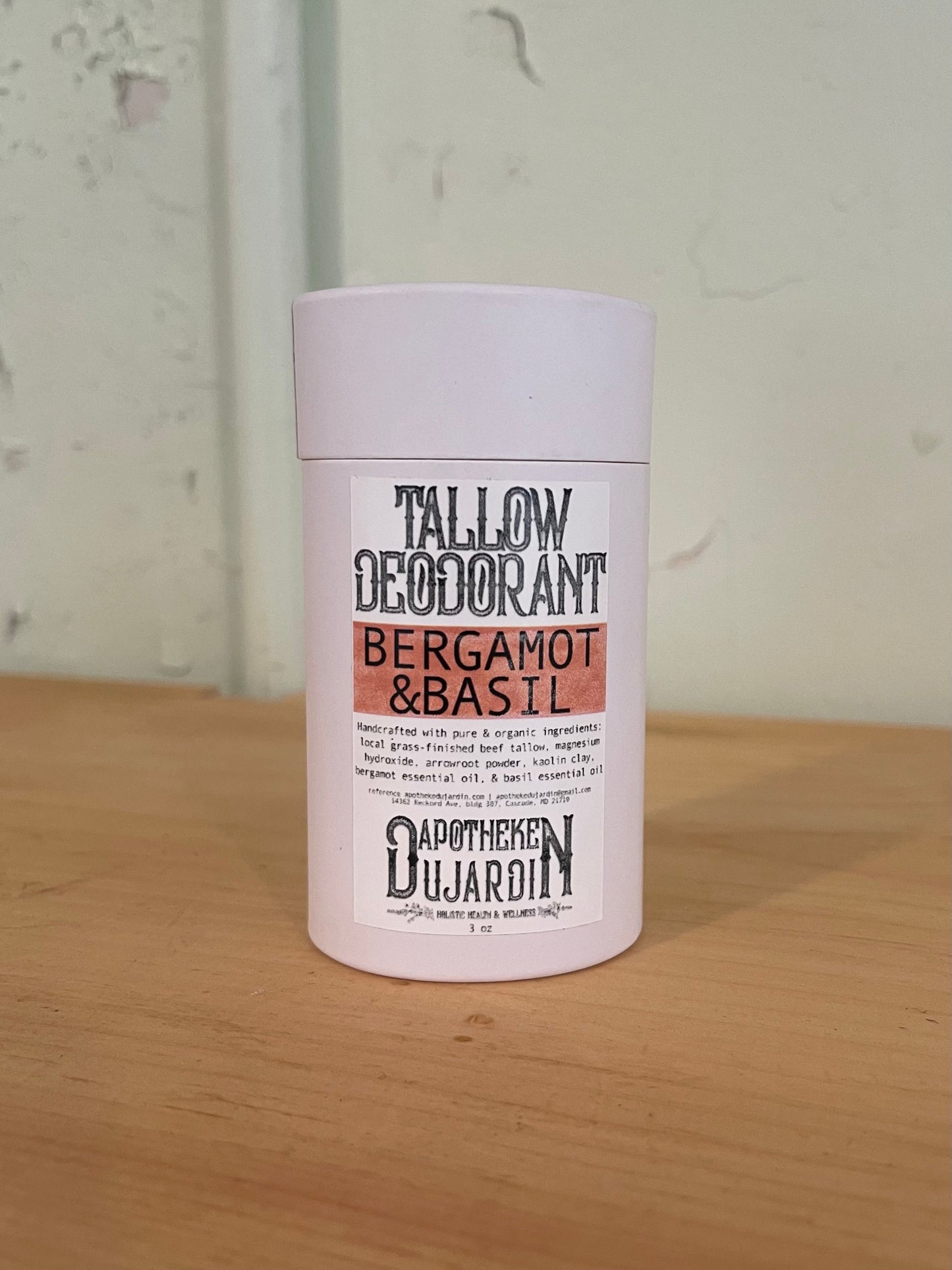 Tallow Deodorant