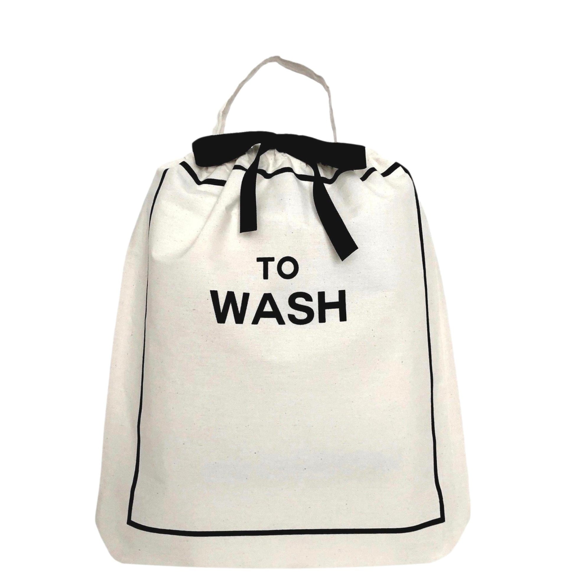 To Wash Laundry Bag, Cream - Concordia Style Boutique
