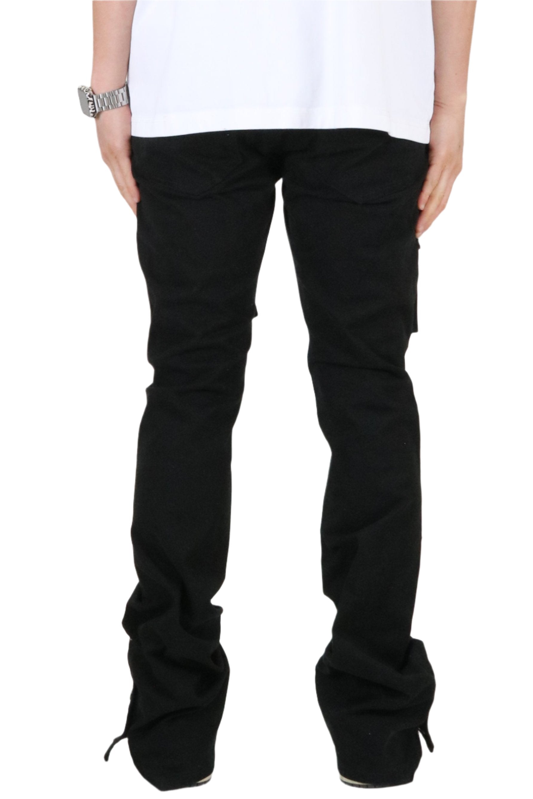 Somber Men's premium flare stacked twill cargo pant with multi functional pockets - Concordia Style Boutique