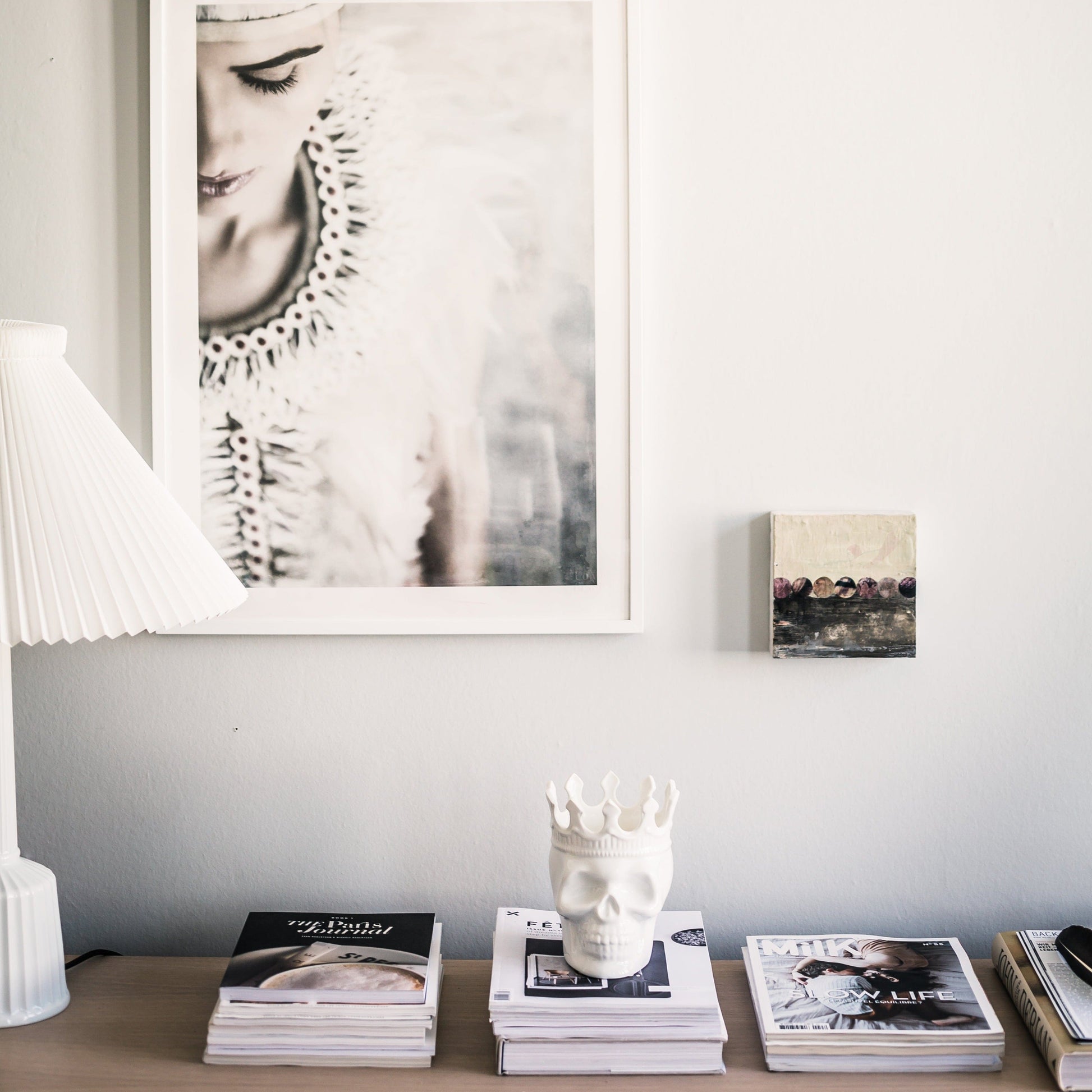 White Louise Skull - Concordia Style Boutique