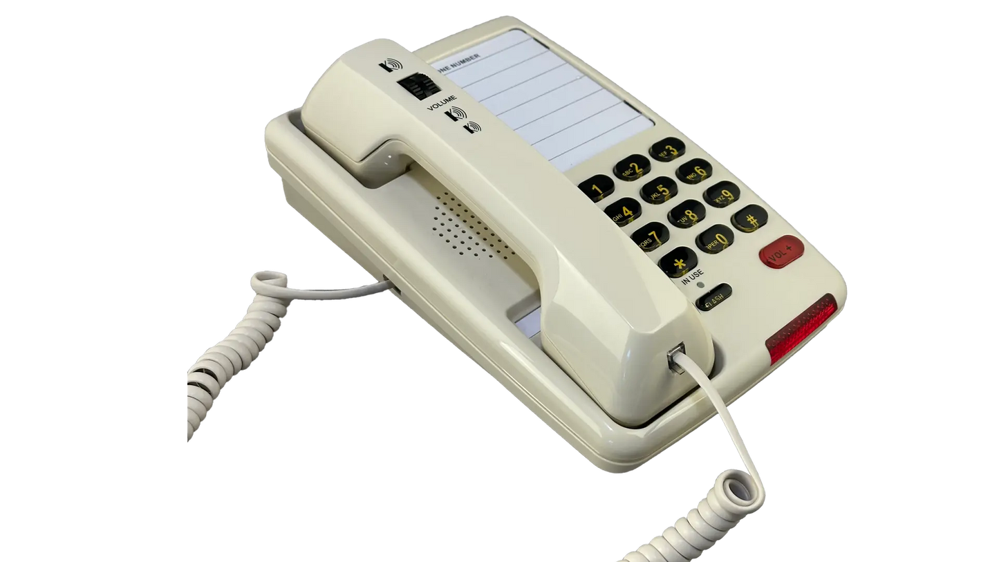 D520U Full-Featured Console Telephone with USB-A & USB-C Charging Ports