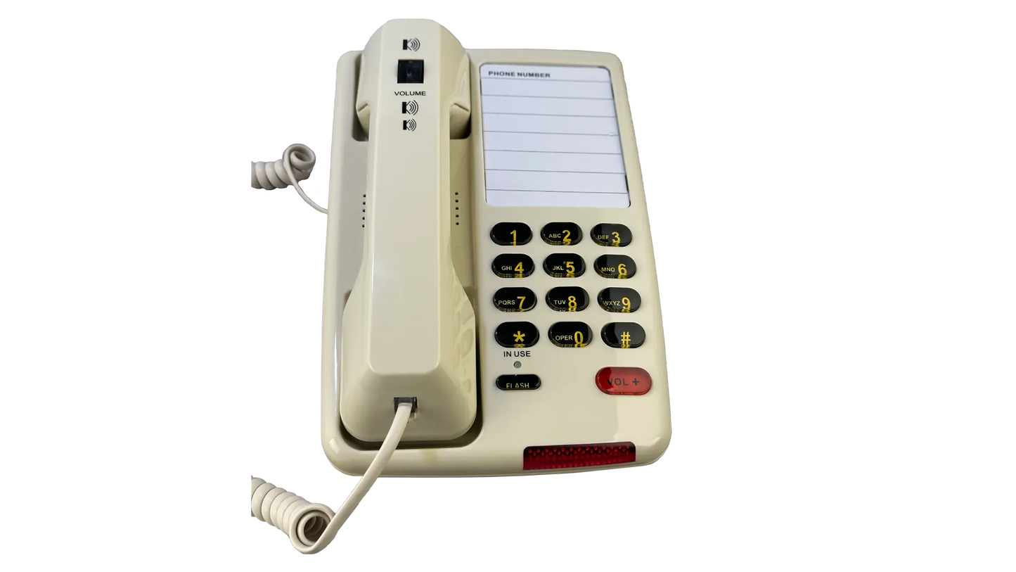 D520U Full-Featured Console Telephone with USB-A & USB-C Charging Ports