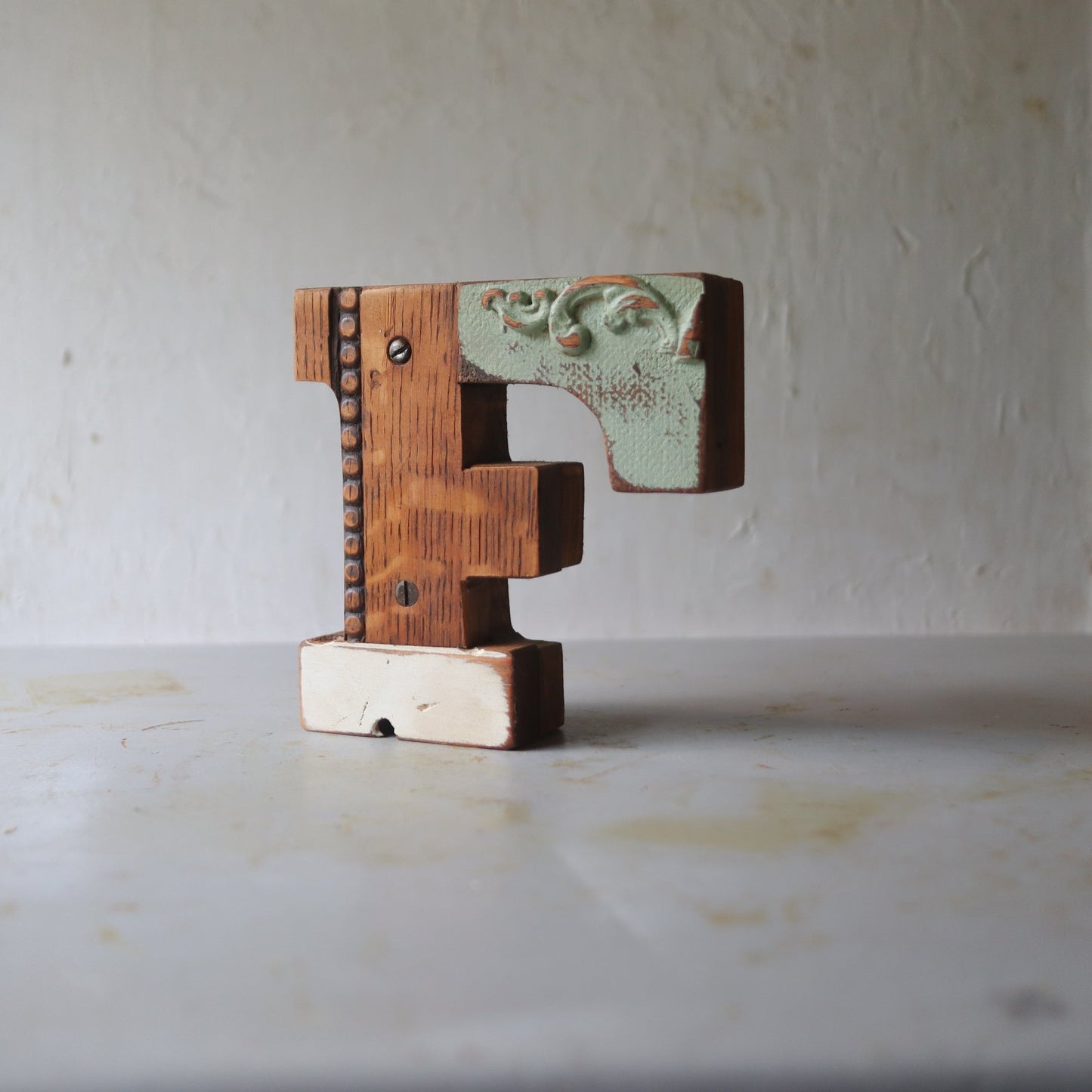 Reclaimed Wooden Letters