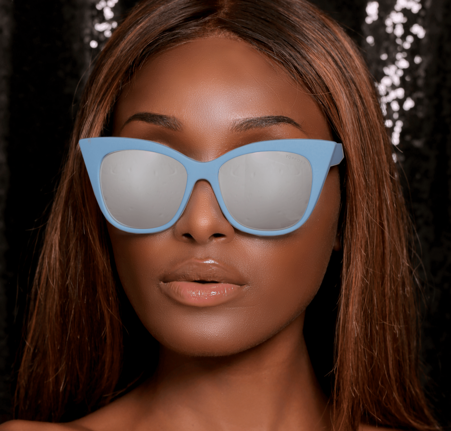 Venice Cateye - Blue - Silver - Concordia Style Boutique