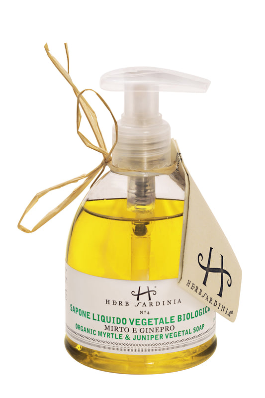 Herb Sardinia Organic Myrtle & Juniper Liquid Soap 250 ml