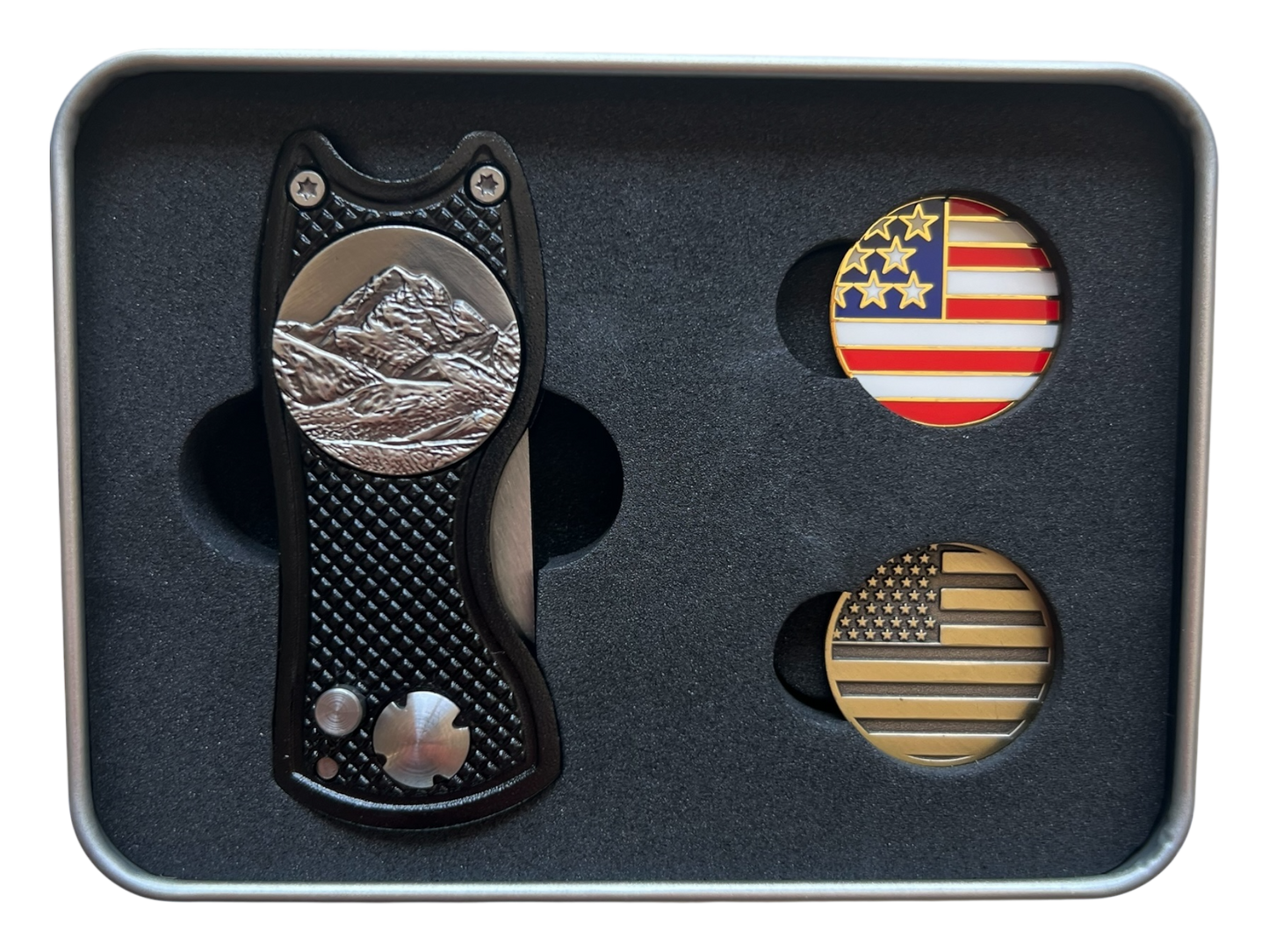 Divot Repair Tool USA Golf Set