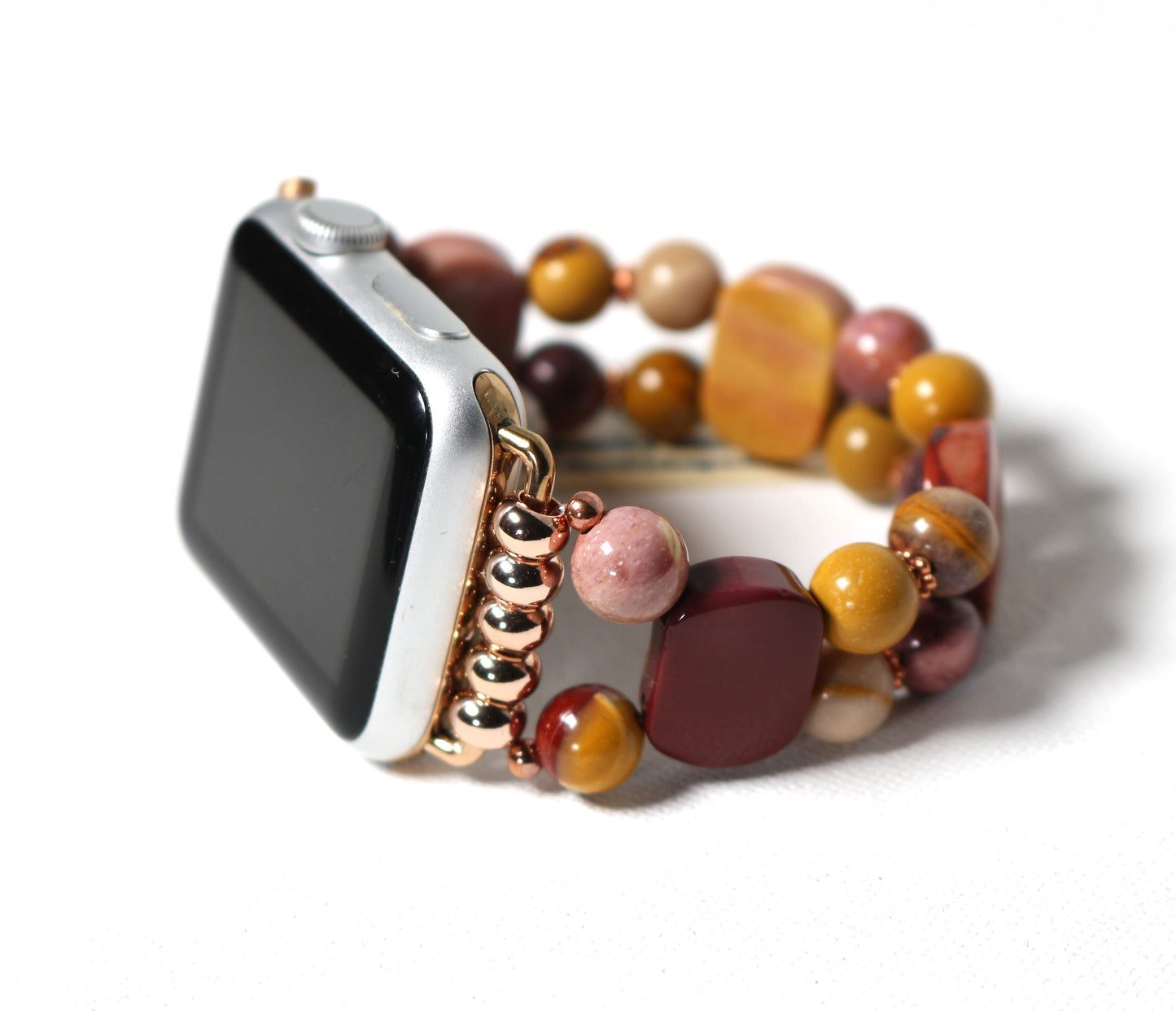 Mookaite Jasper Watch Band for Apple Watch