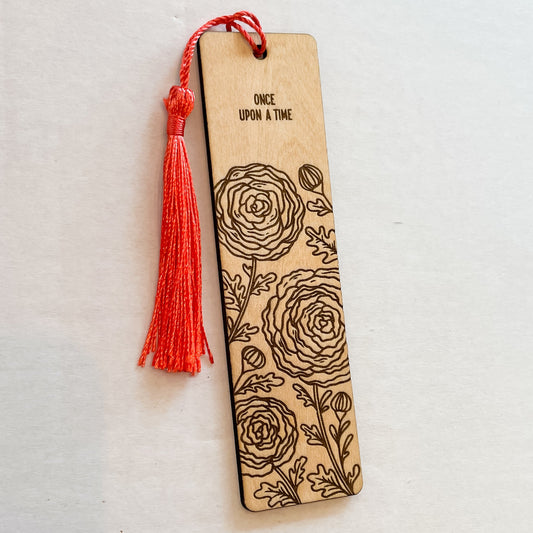 Once Upon a Time Wooden Bookmark - Concordia Style Boutique