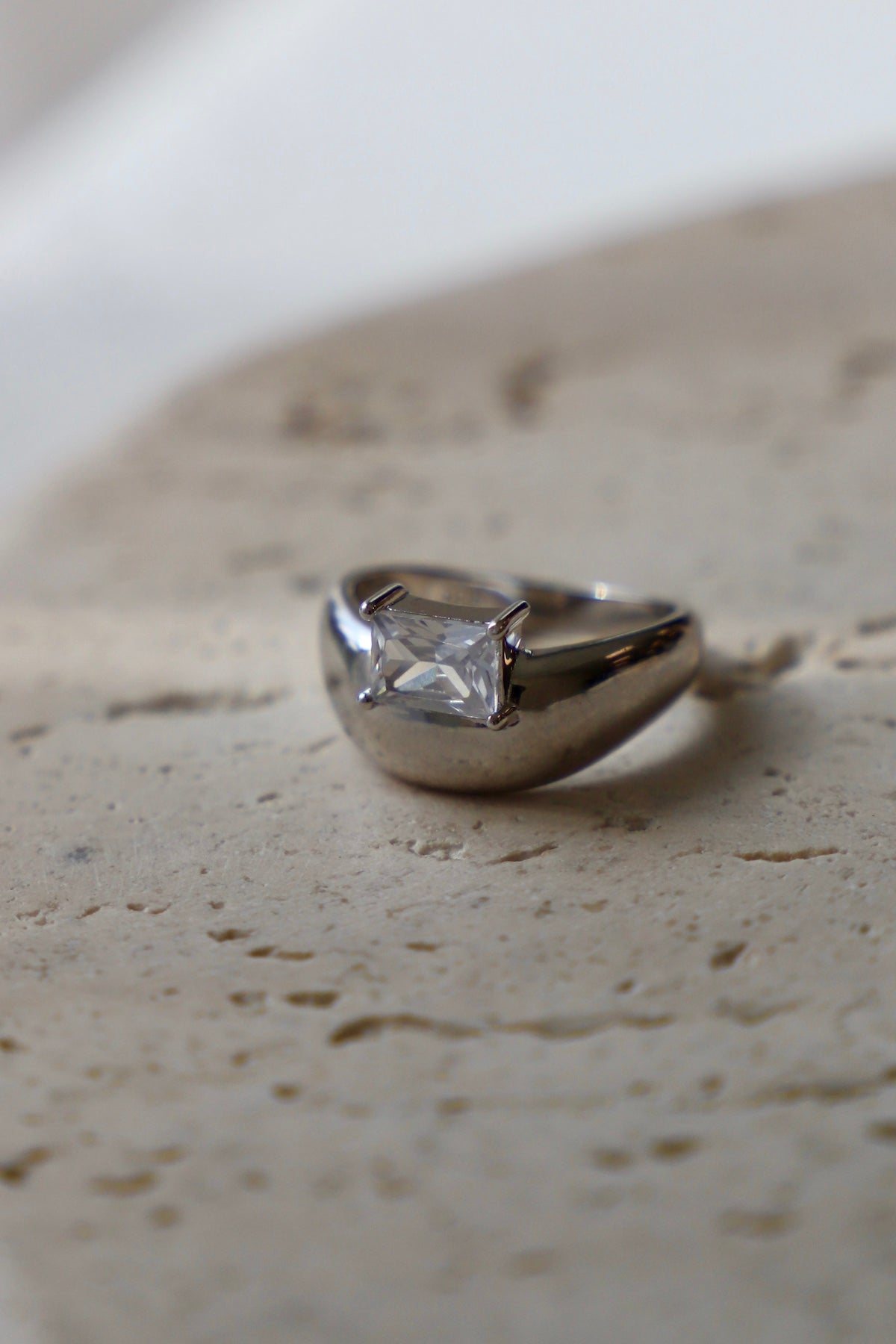 SHAY BAGUETTE CZ RING - Concordia Style Boutique