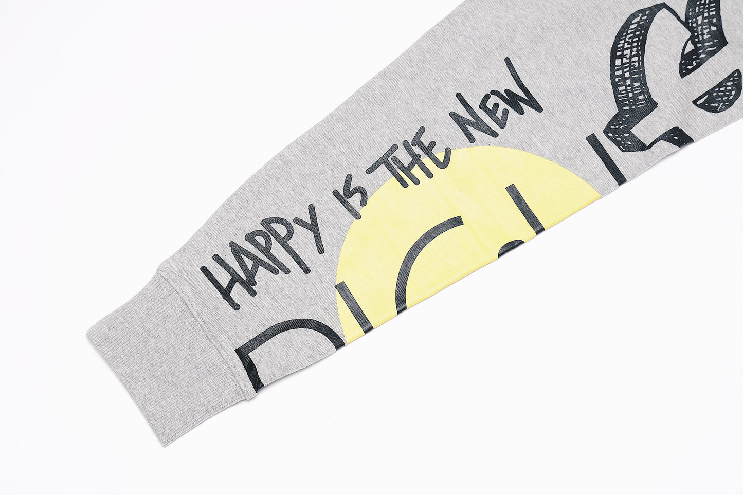 New Rich Crewneck Sweater (Heather Grey) - Concordia Style Boutique