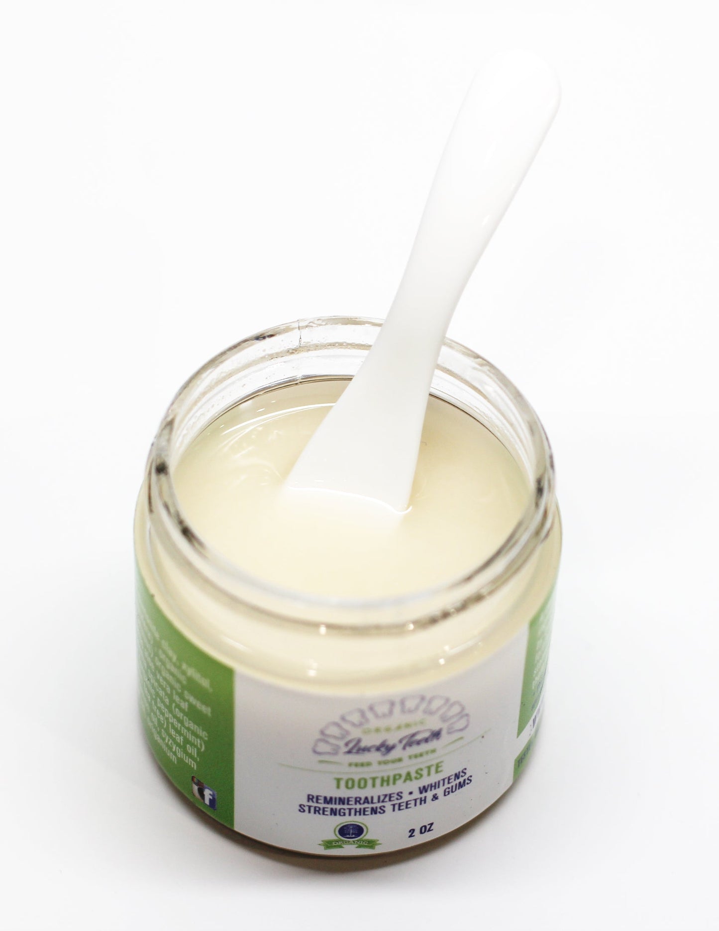 Natural Toothpaste 2oz - Remineralizing and Fortifying Toothpaste For Teeth and Gums