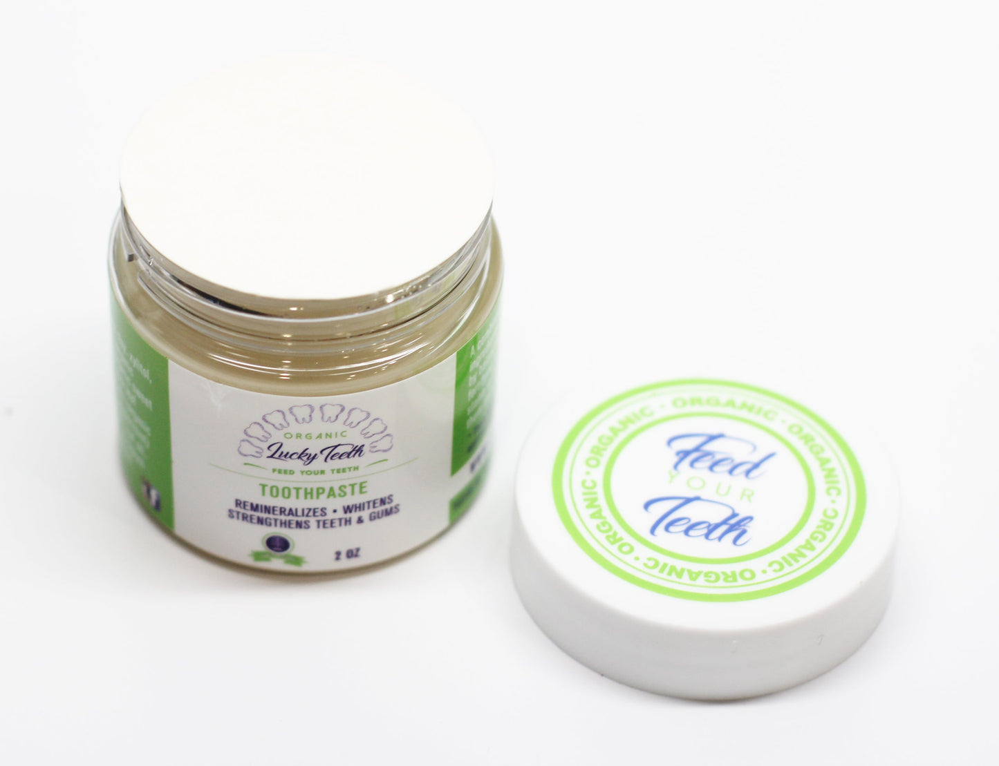 Natural Toothpaste 2oz - Remineralizing and Fortifying Toothpaste For Teeth and Gums
