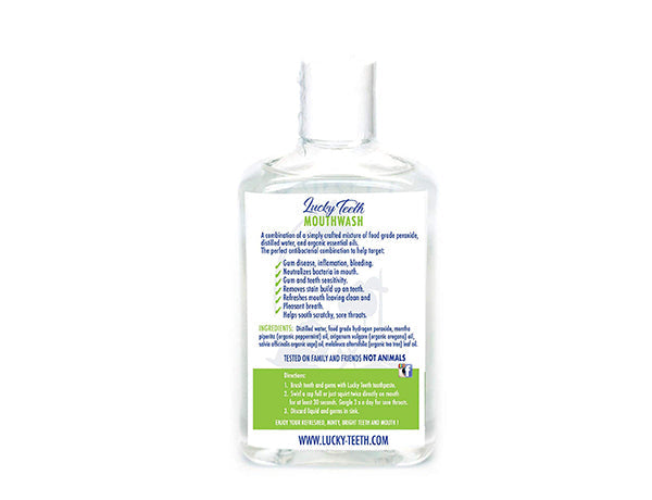 Organic Whitening Mouthwash - Teeth Whitening Mouthwash.