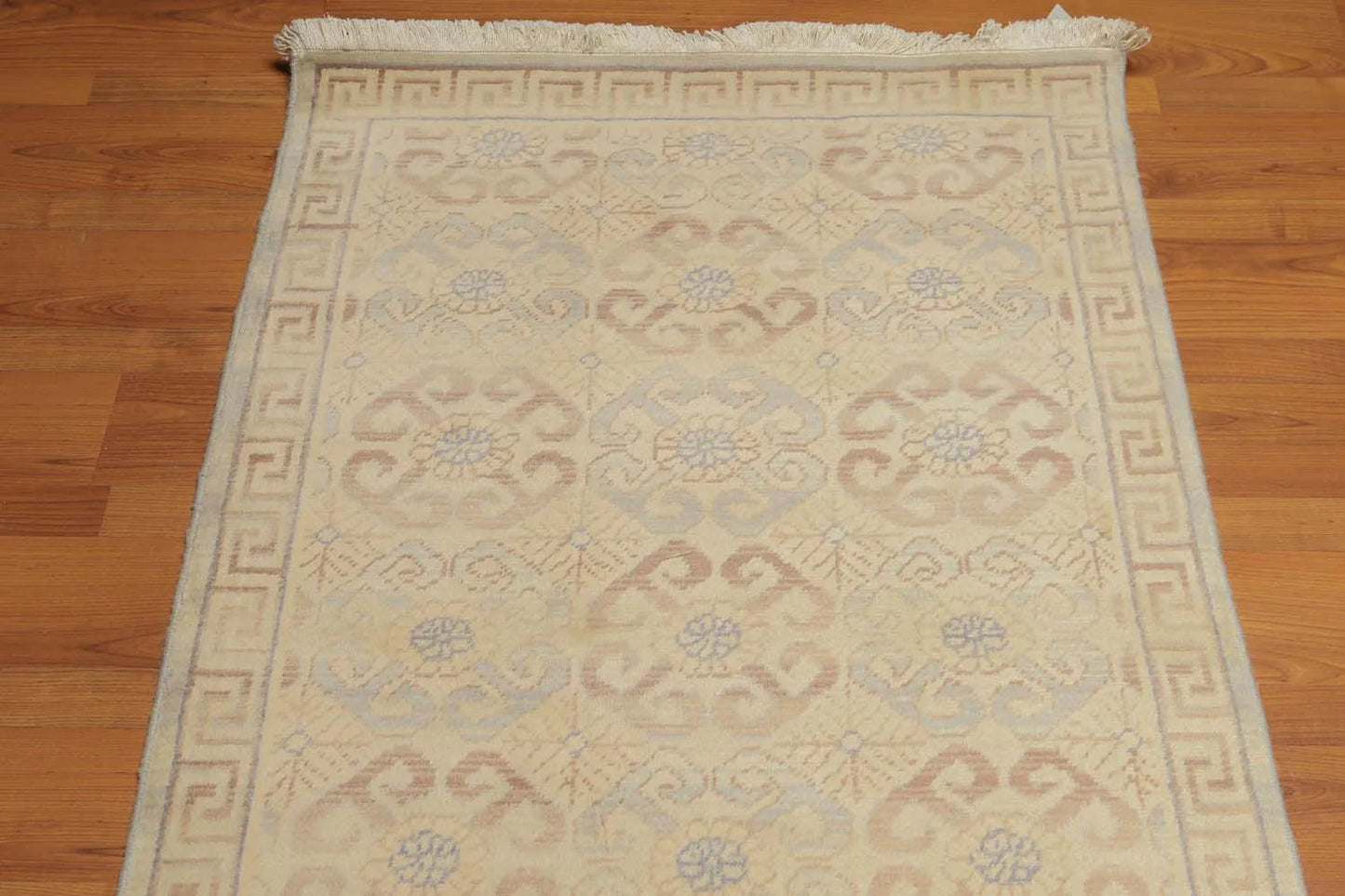 3' x 12' Hand Knotted Traditional Oriental Area Rug 100% Wool Runner Gray - Concordia Style Boutique