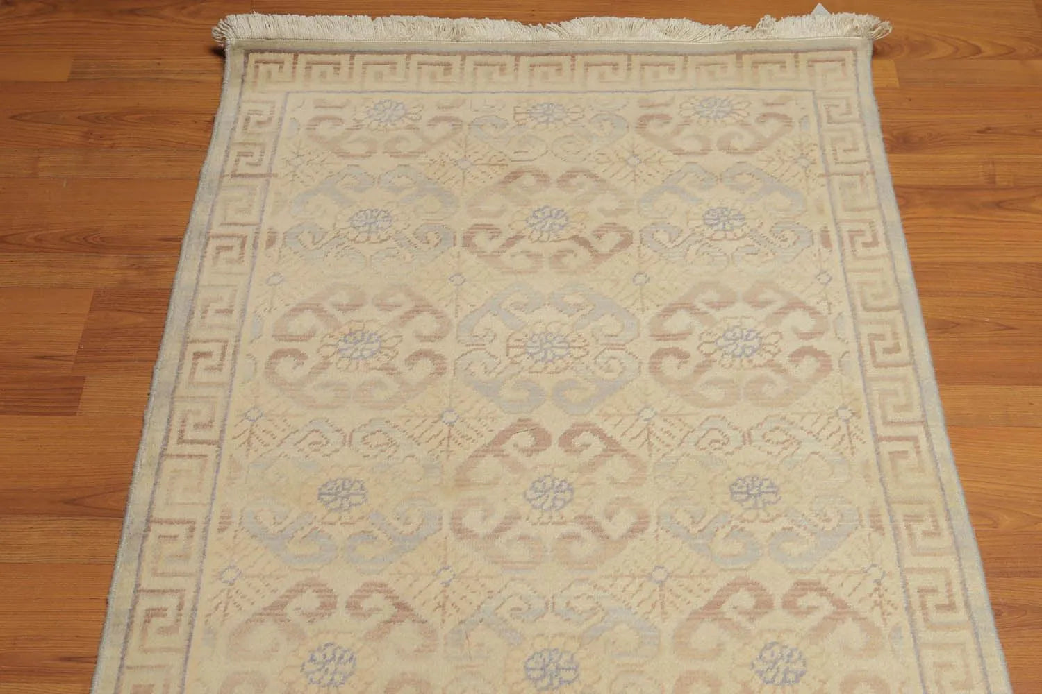 3' x 12' Hand Knotted Traditional Oriental Area Rug 100% Wool Runner Gray - Concordia Style Boutique