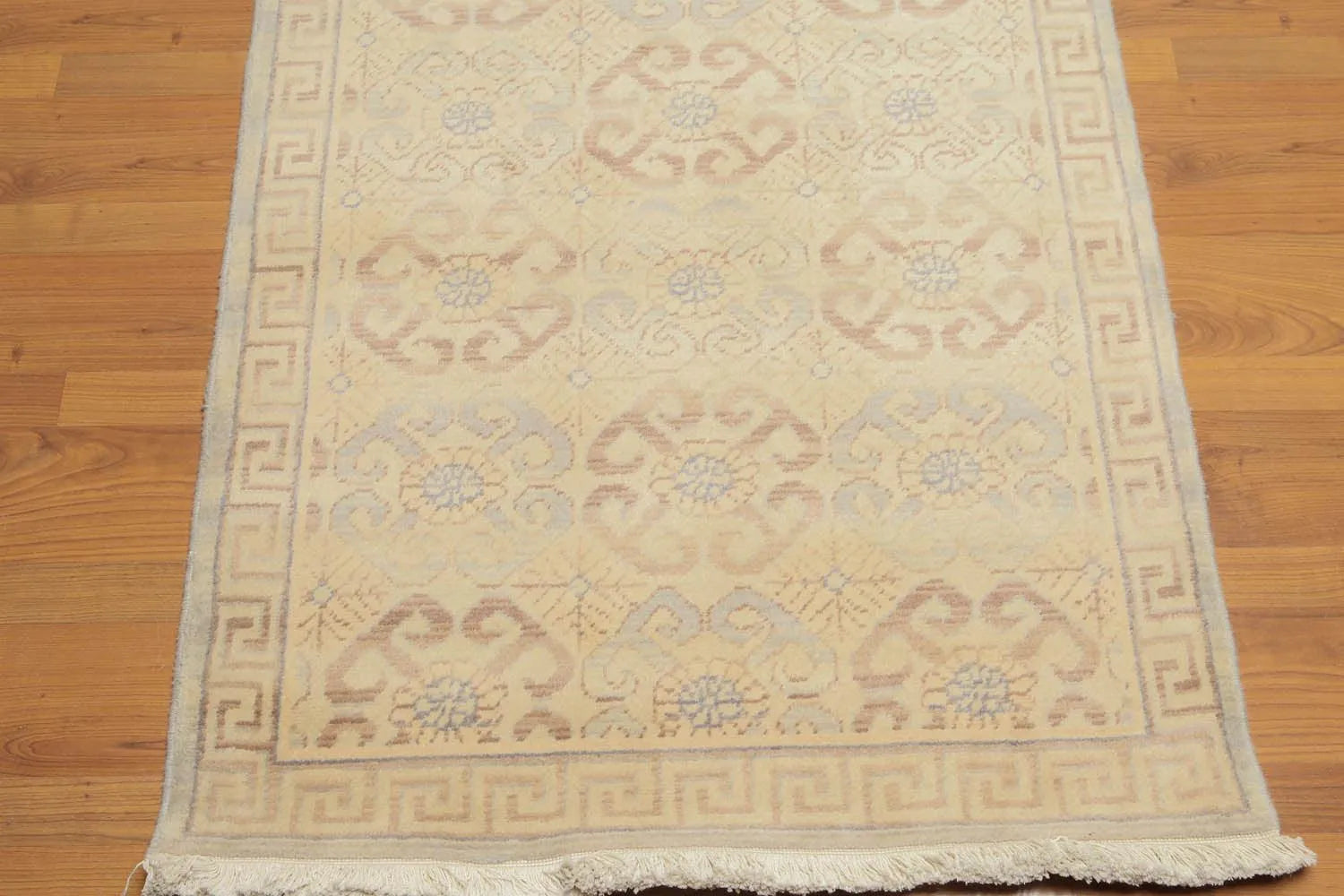 3' x 12' Hand Knotted Traditional Oriental Area Rug 100% Wool Runner Gray - Concordia Style Boutique
