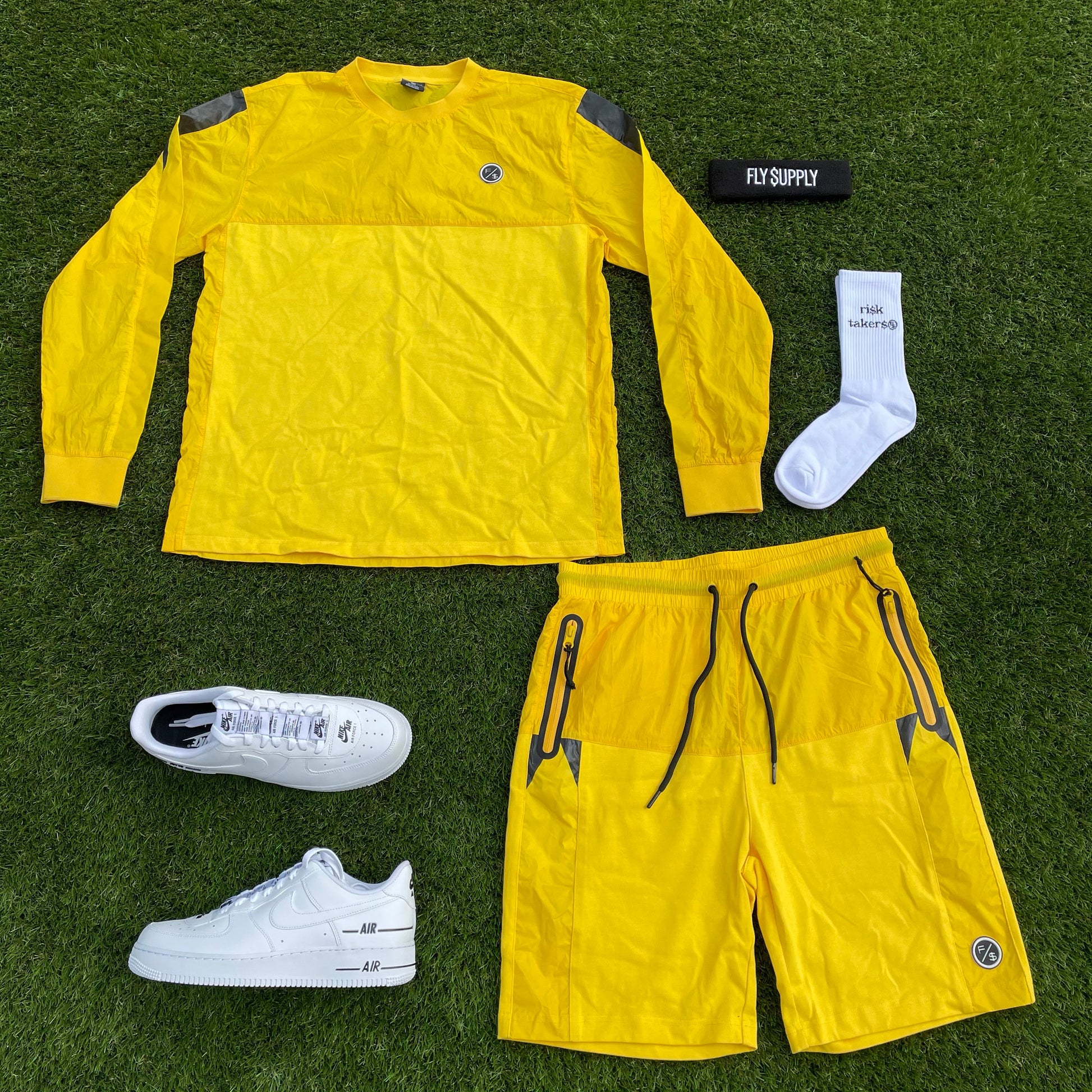 FS LEI$URE LS Pullover (Yellow) - Concordia Style Boutique