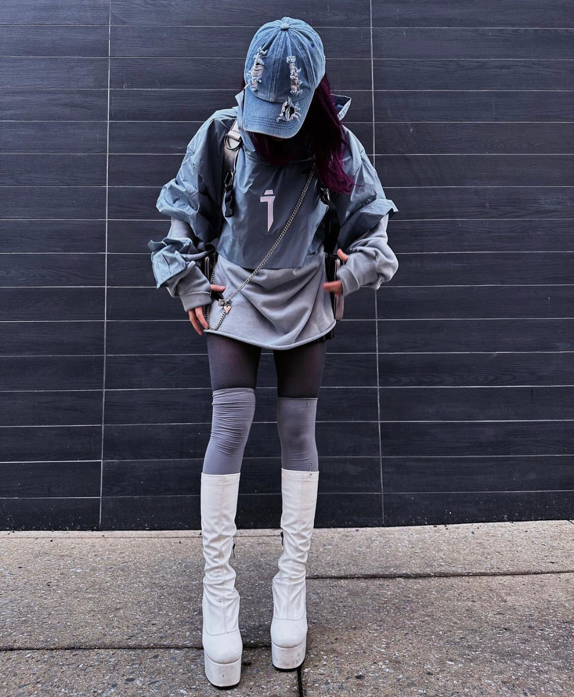 HiH18 I-Tech Layered Hoodie - Concordia Style Boutique