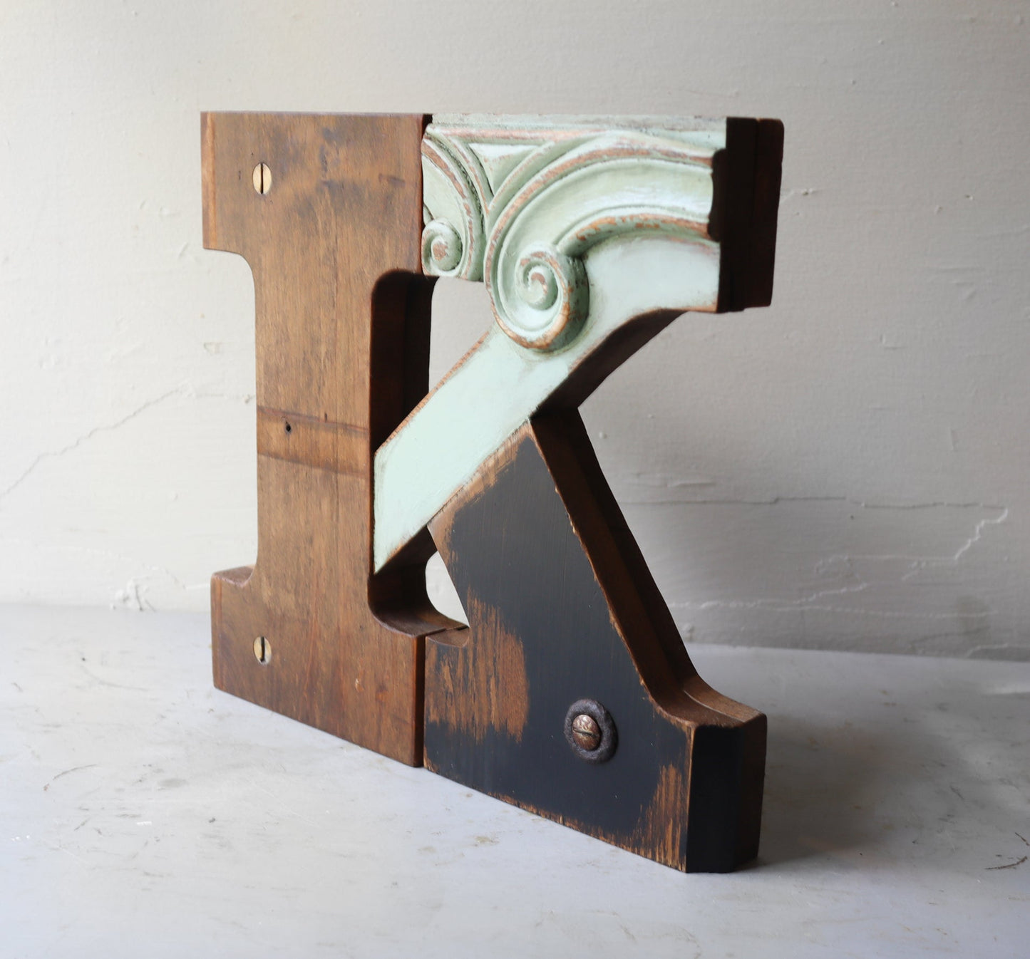 Reclaimed Wooden Letters