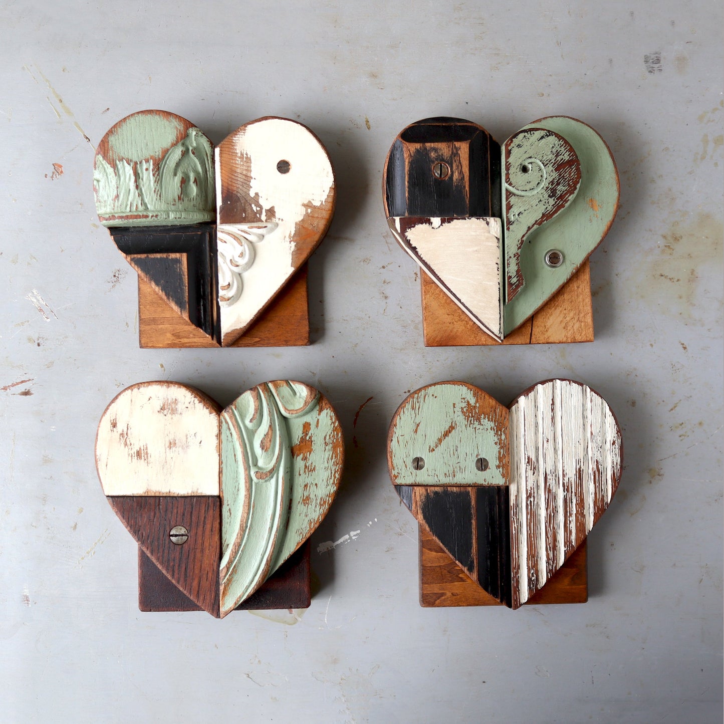 Reclaimed Wooden Letters