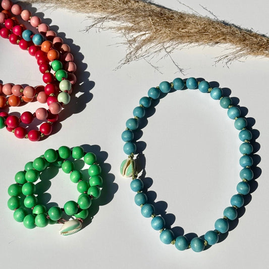 Wood Bead Necklace
