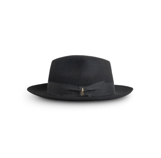 Tuscana Black Style III  2 1/2" Brim - Premium Hats from Bellissimo Hats - Just $350! Shop now at Concordia Style Boutique