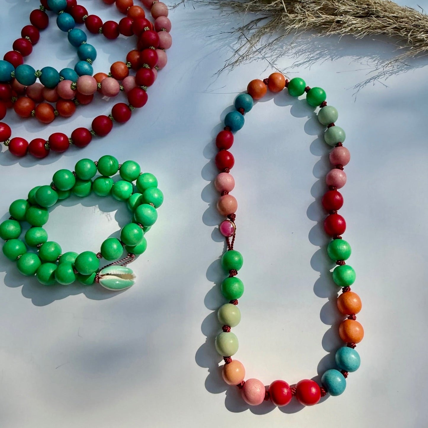 Wood Bead Necklace