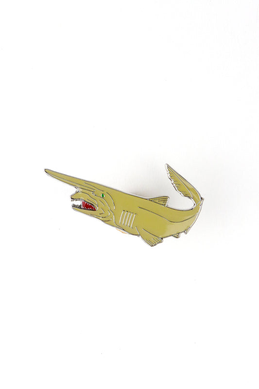 Goblin Shark Enamel Pin (Mitsukurina owstoni)