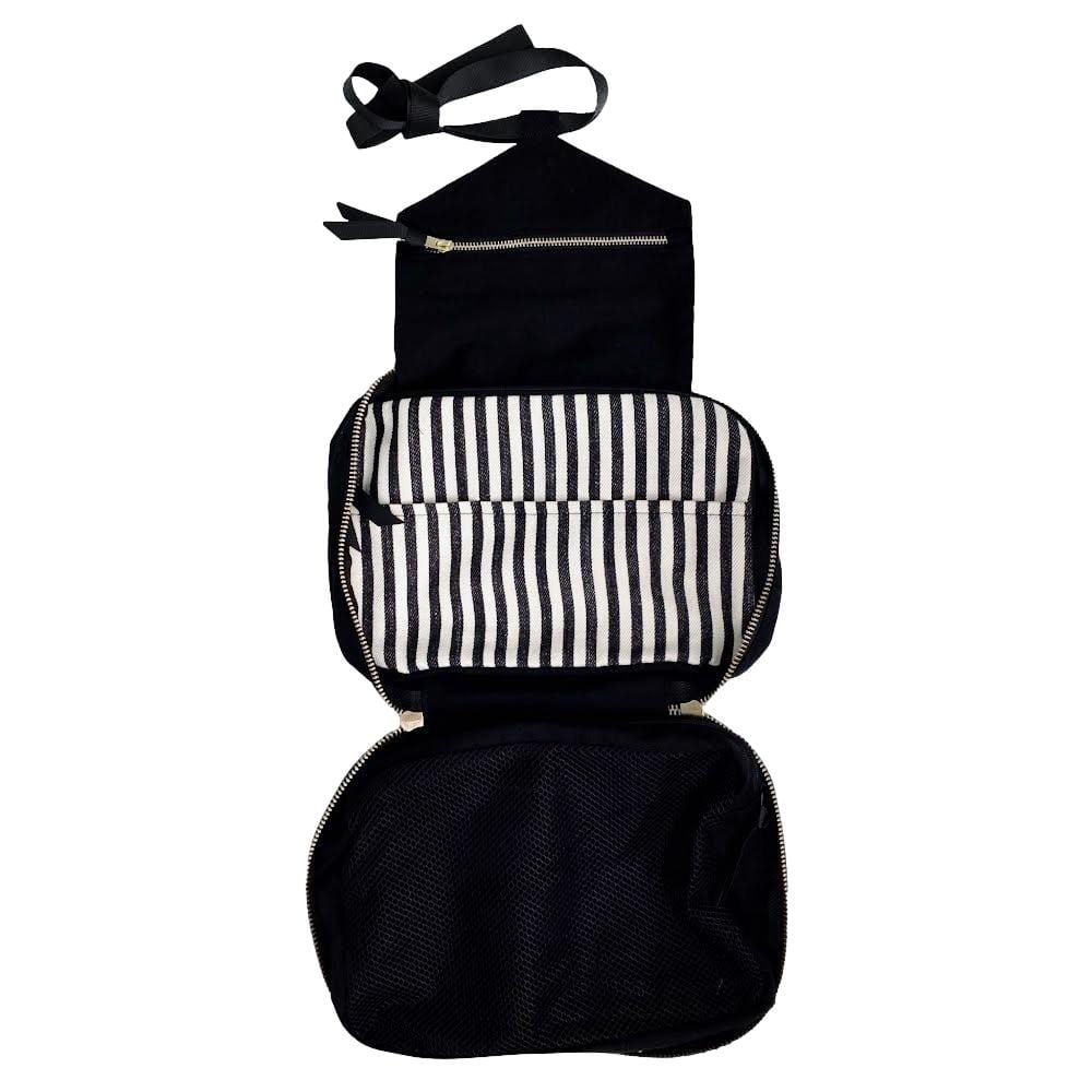 Folding/Hanging Toiletry Case, Black - Concordia Style Boutique