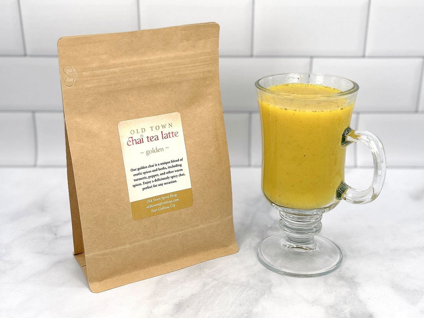Old Town Chai Tea Latte - Golden Chai - Concordia Style Boutique