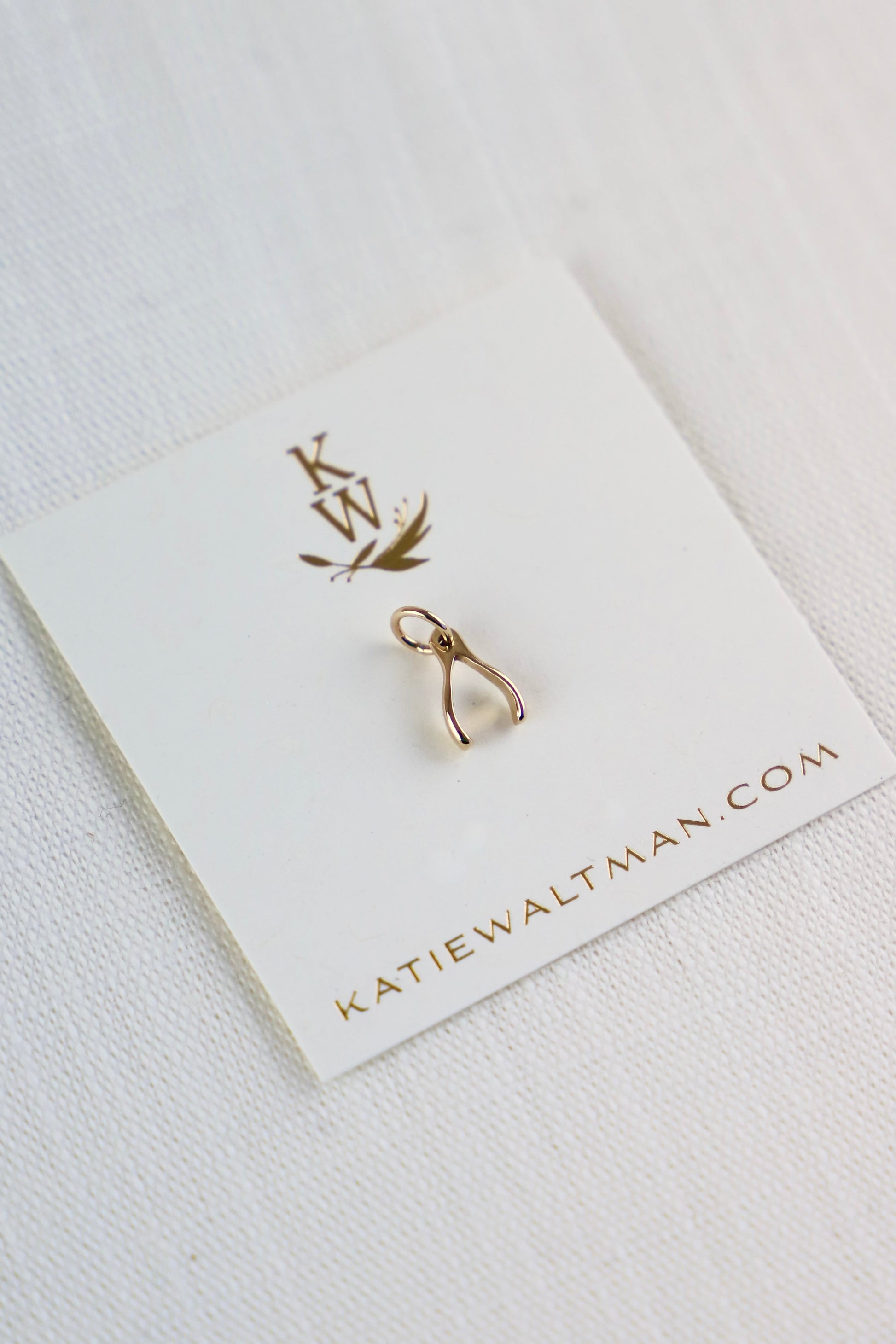 WISHBONE CHARM - Concordia Style Boutique