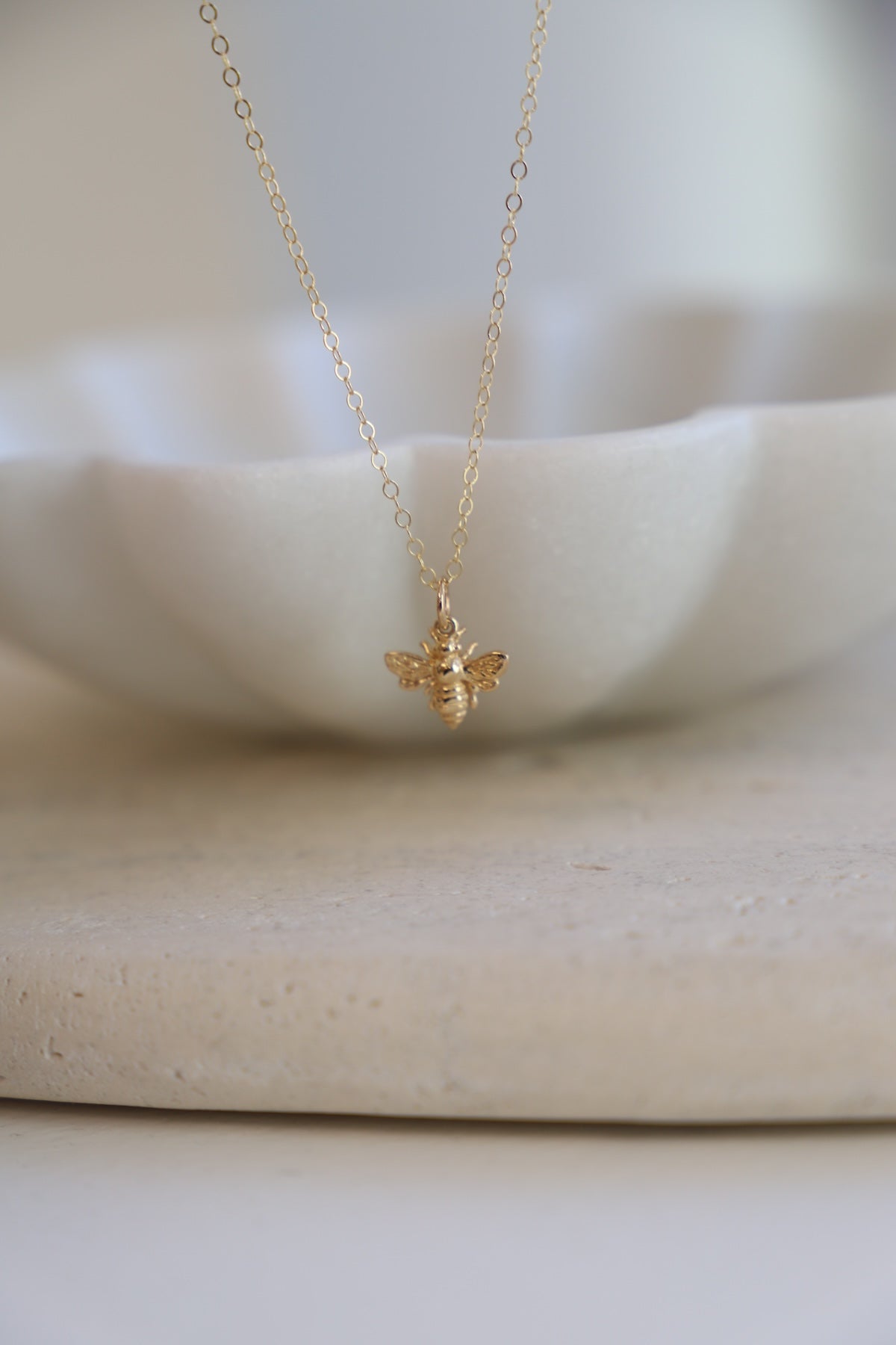 BEE CHARM NECKLACE - Concordia Style Boutique