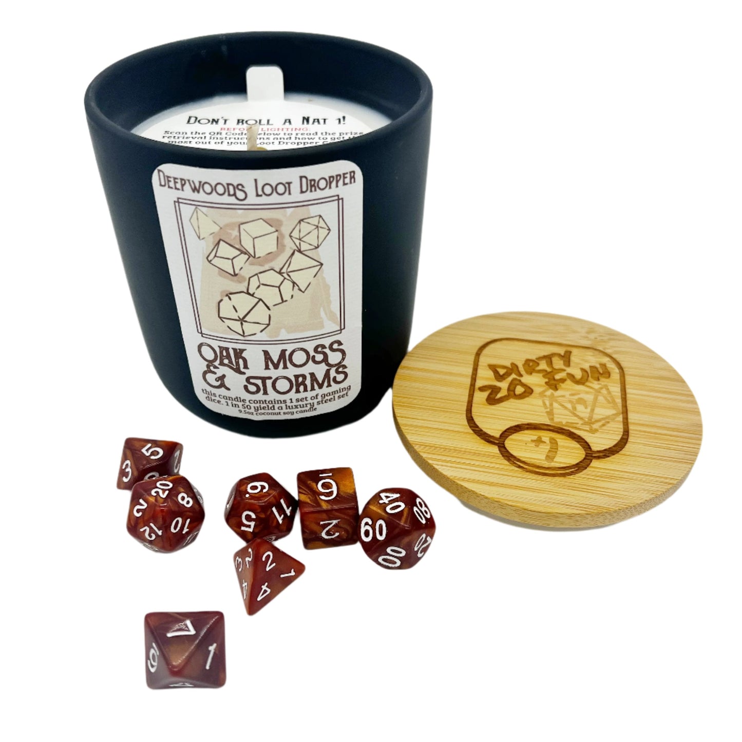 Deepwoods Loot Dropper Candle