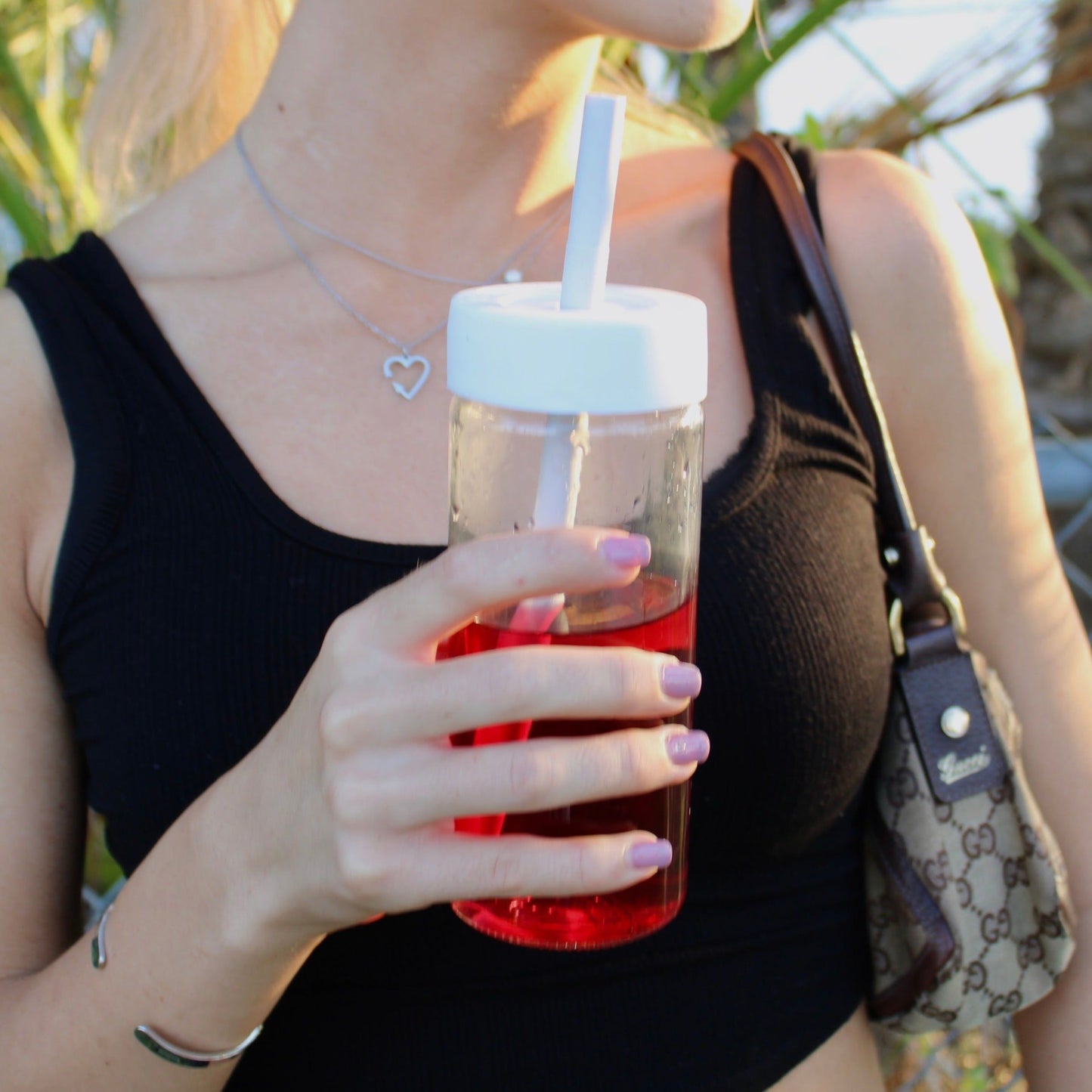 Juice & Smoothie Glass Tumbler Set