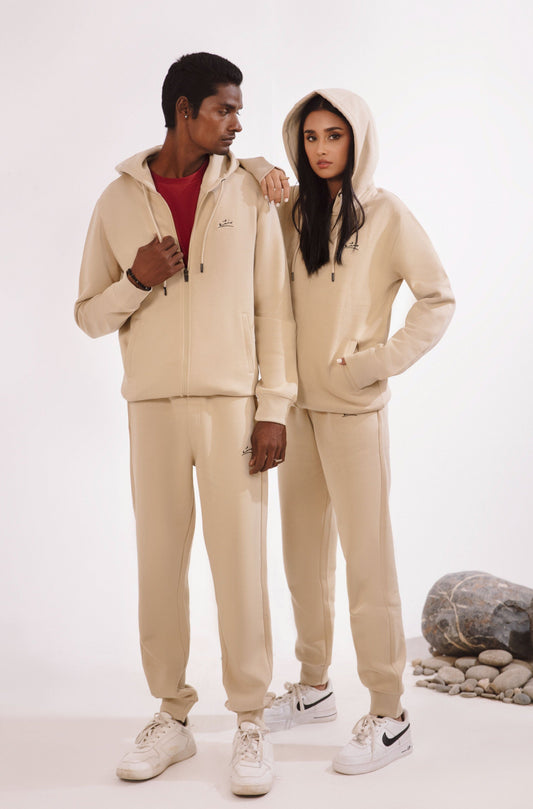 Zipper Hoodie - French Vanilla - Concordia Style Boutique