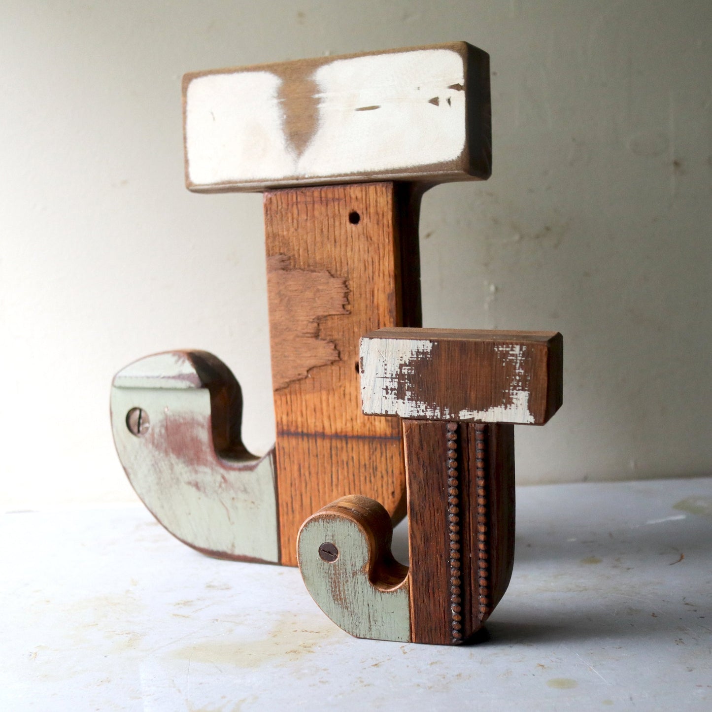 Reclaimed Wooden Letters