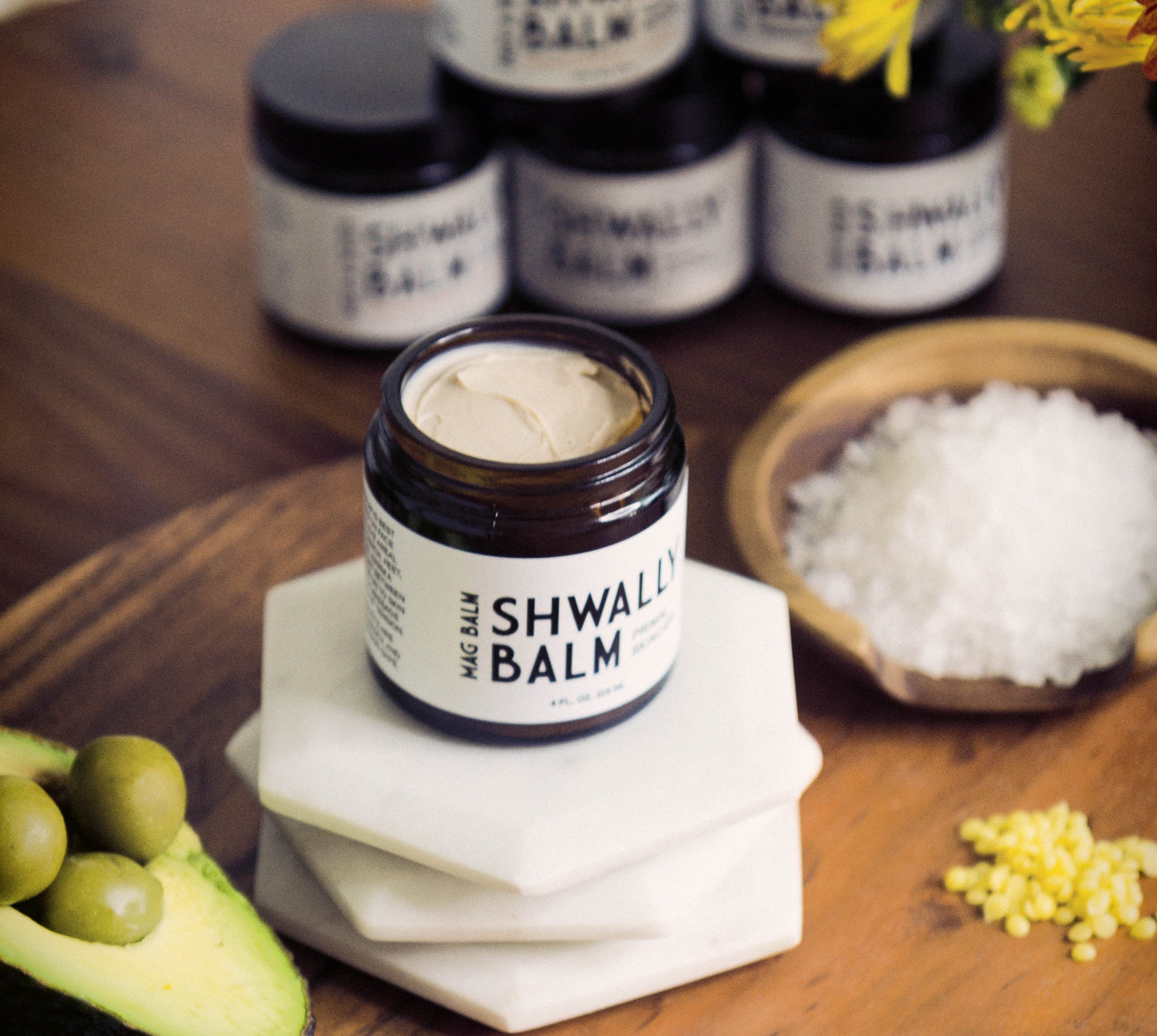 Shwally Tallow & Magnesium Oil Cream + Methylene Blue Option 4Oz