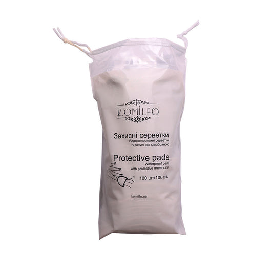 Komilfo Protective Pads – protective lint-free wipes, 100 pcs 834050