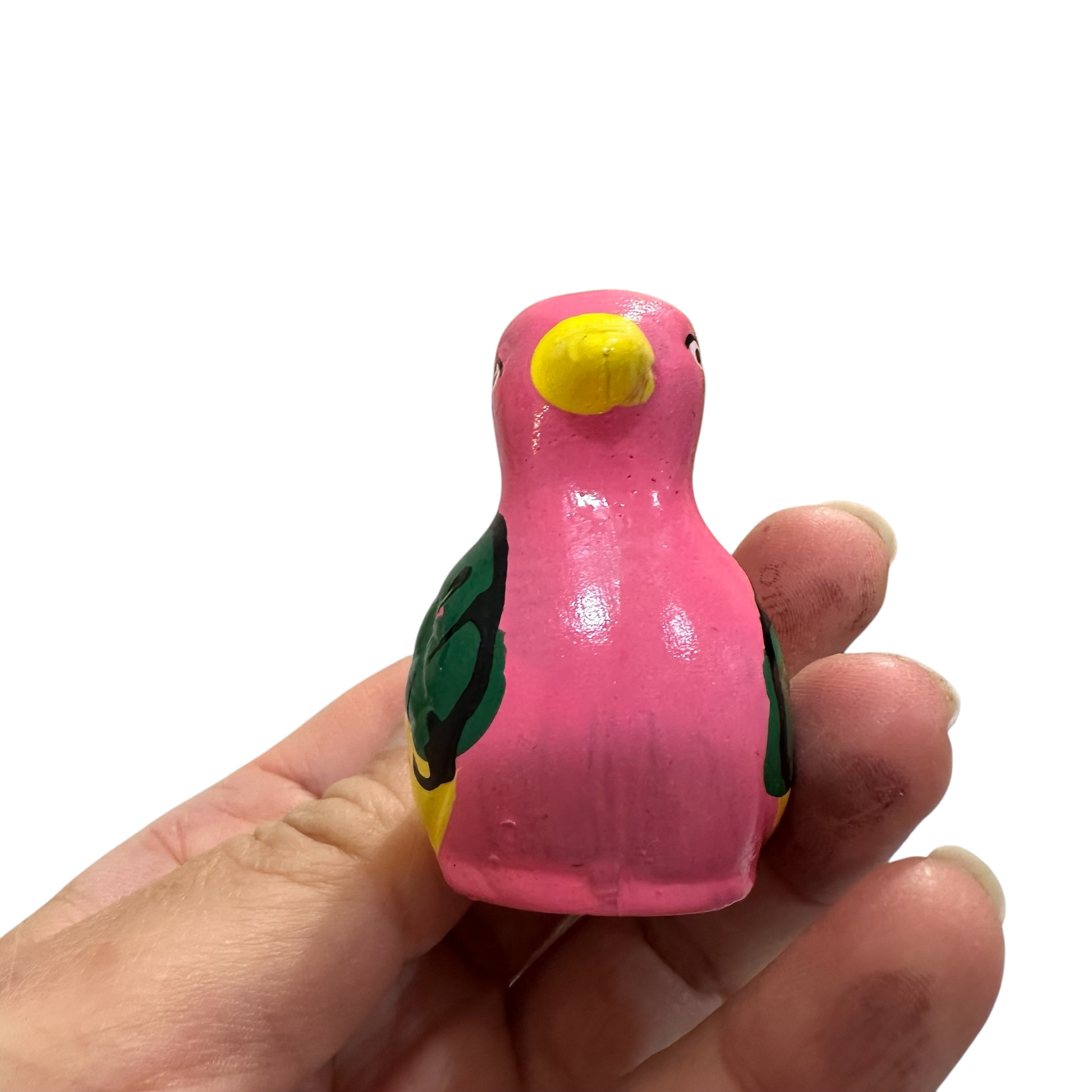 Clay Water Whistle Bird (Pink Crest) - Concordia Style Boutique