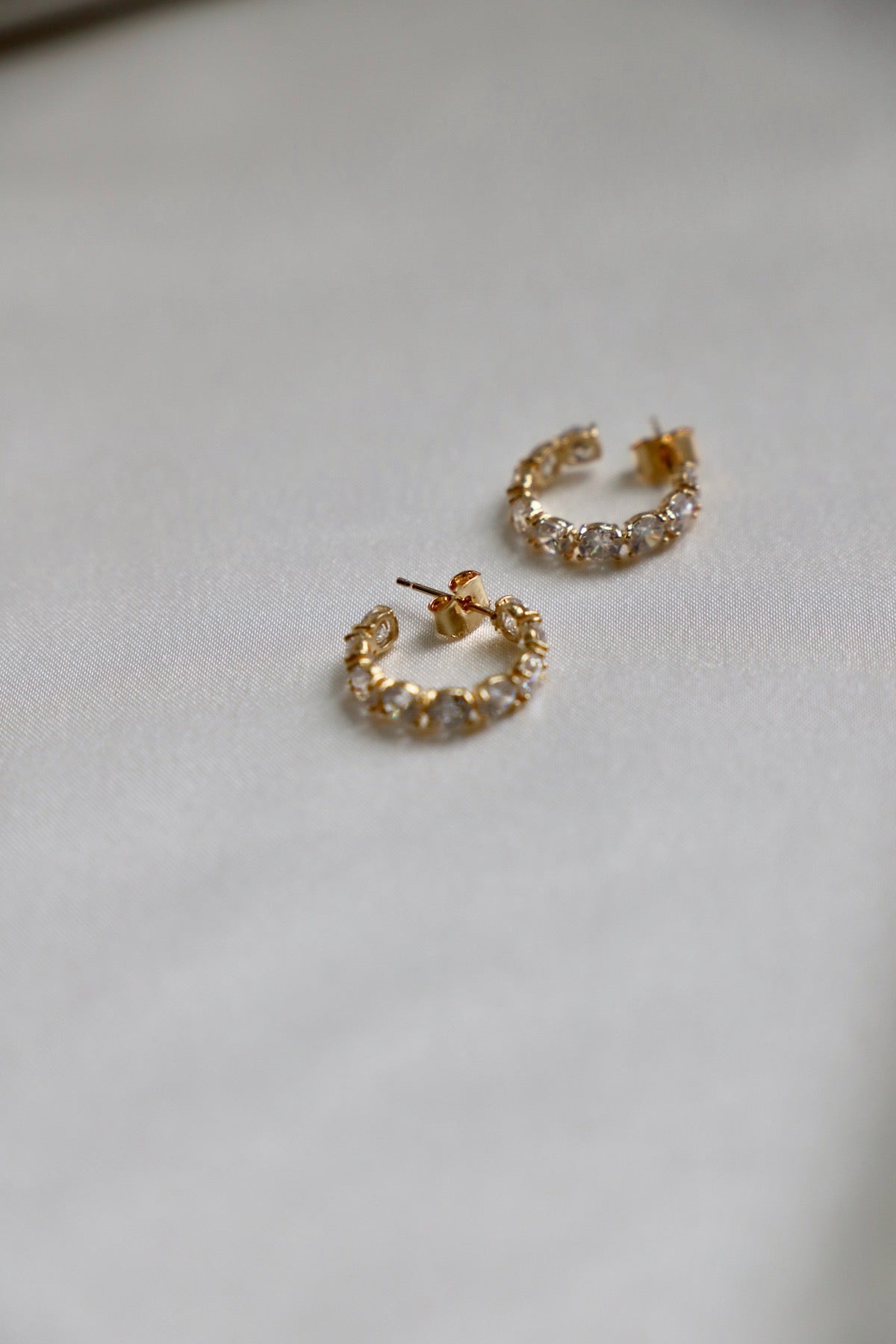 STELLA CZ ETERNITY HOOPS - Concordia Style Boutique