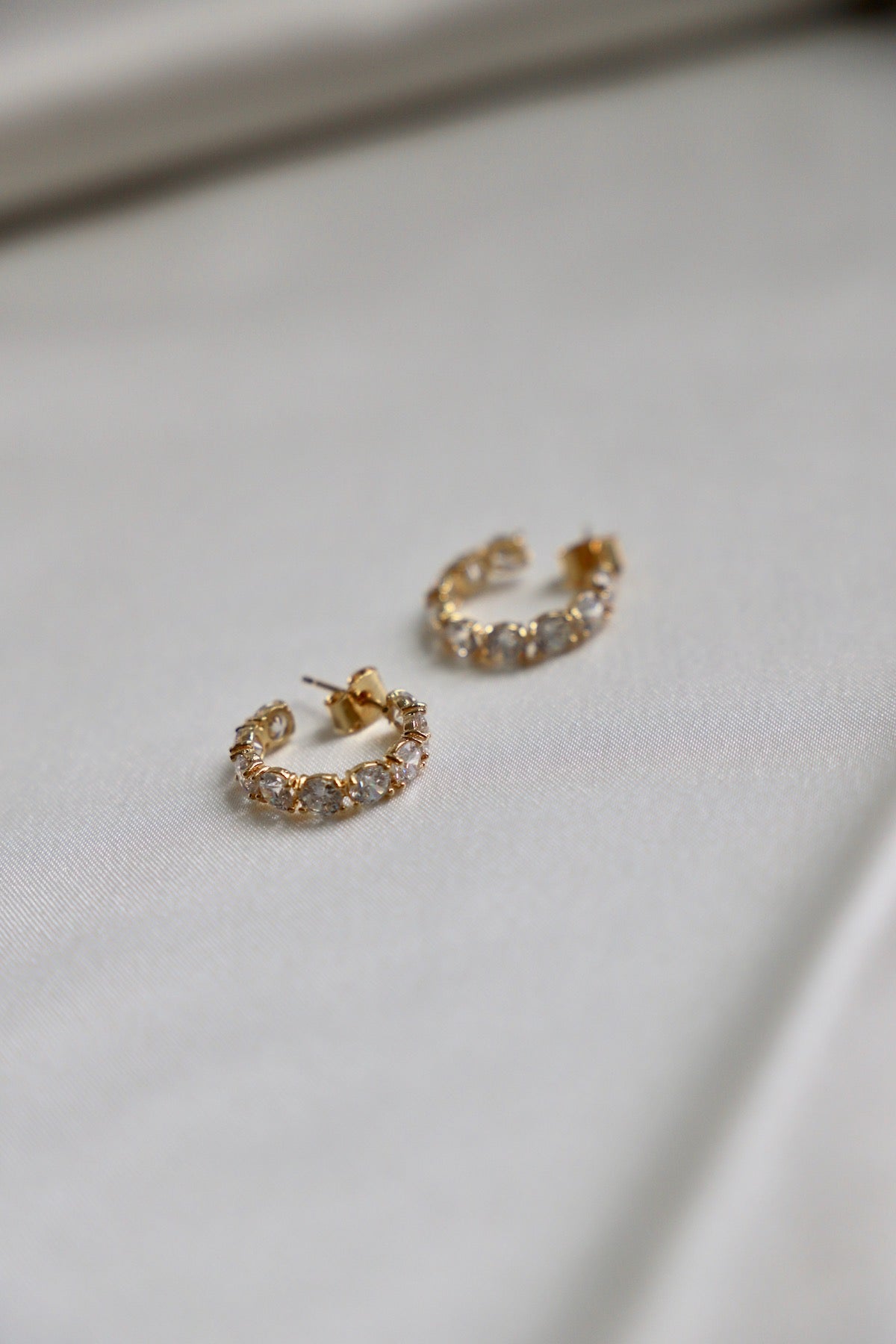 STELLA CZ ETERNITY HOOPS - Concordia Style Boutique